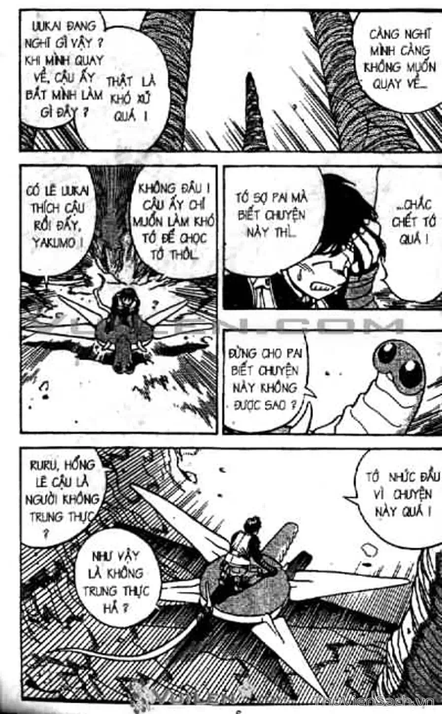 Truyện Tranh Cô Bé Ba Mắt - 3X3 Eyes trang 6