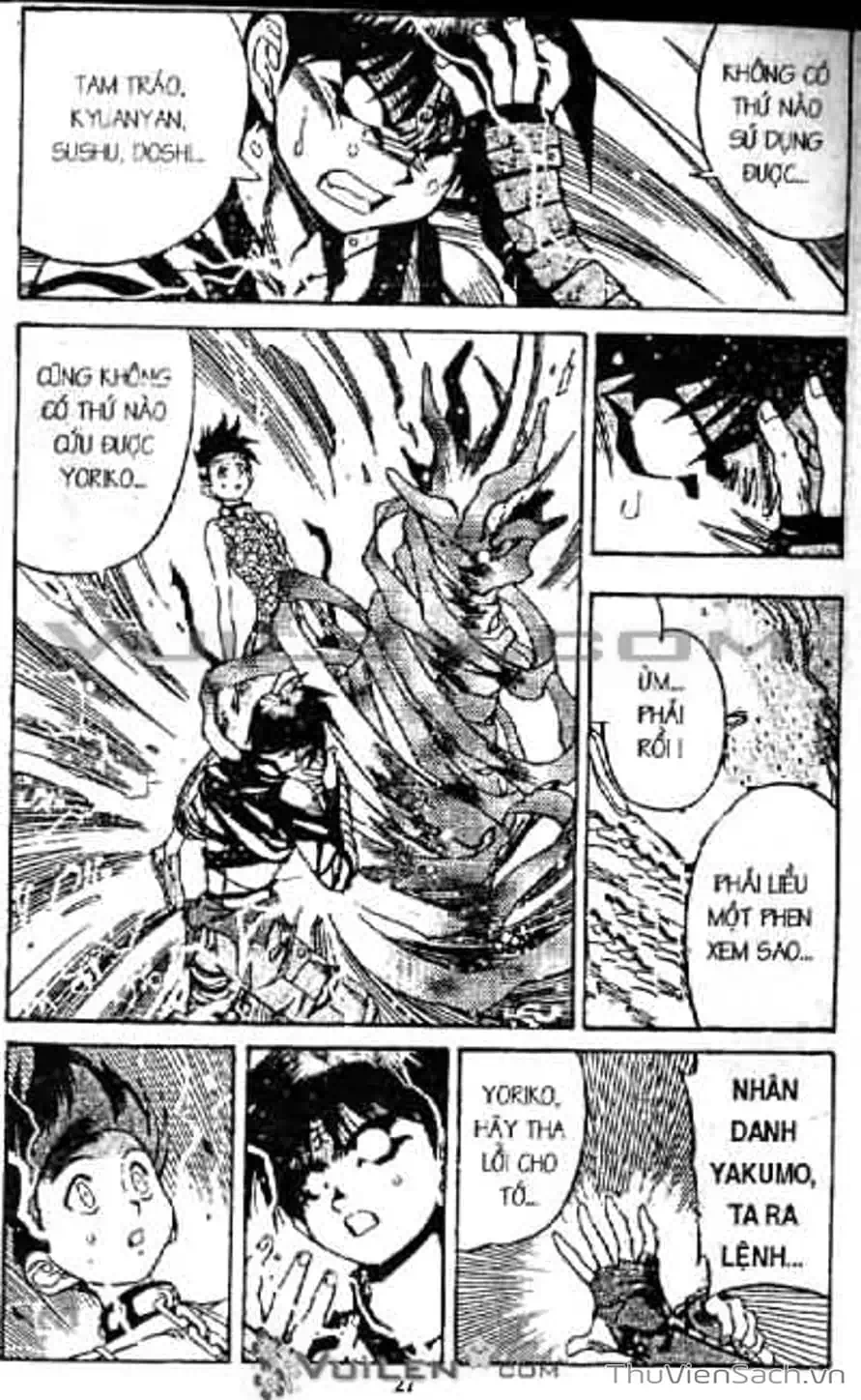 Truyện Tranh Cô Bé Ba Mắt - 3X3 Eyes trang 6