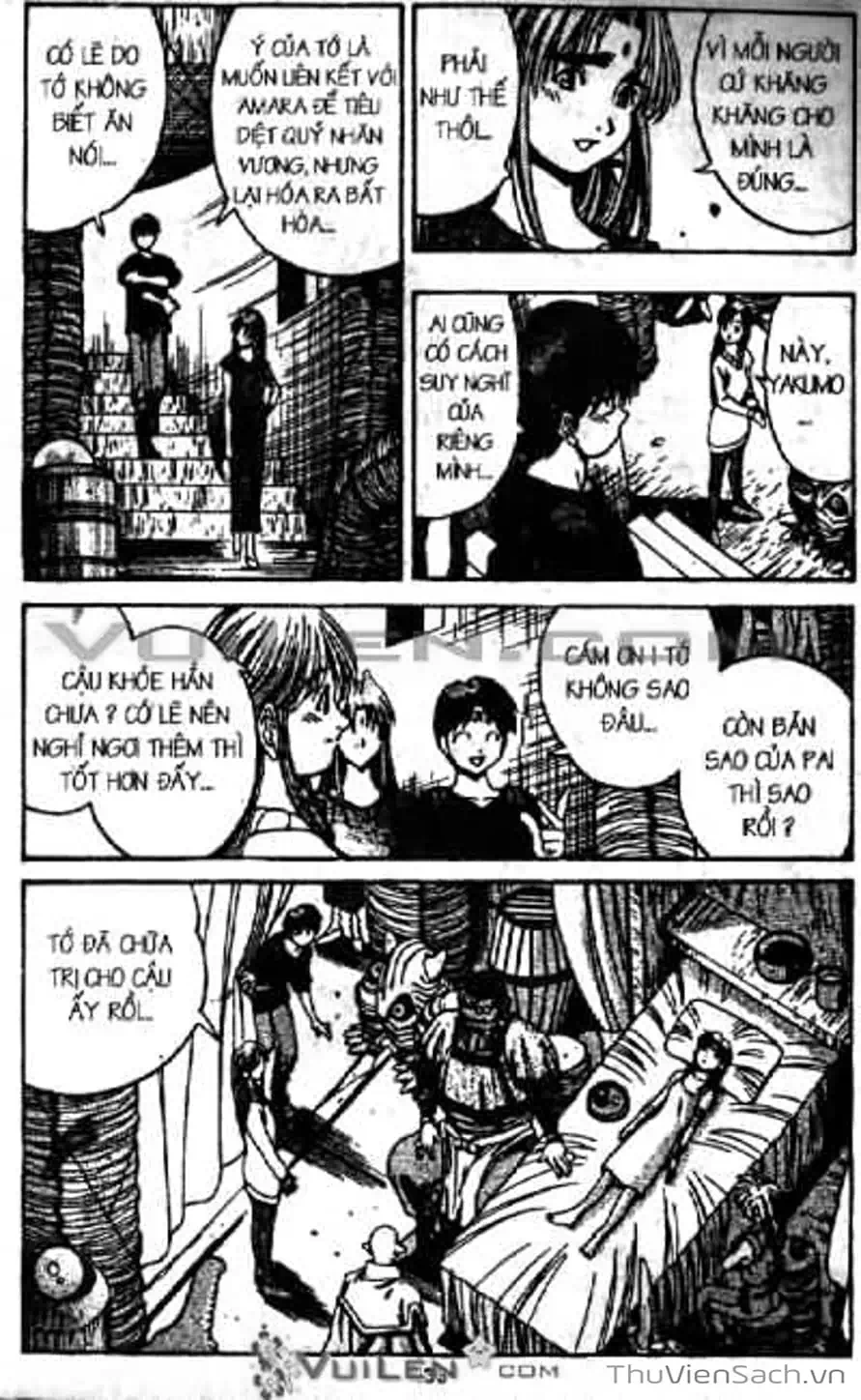 Truyện Tranh Cô Bé Ba Mắt - 3X3 Eyes trang 6