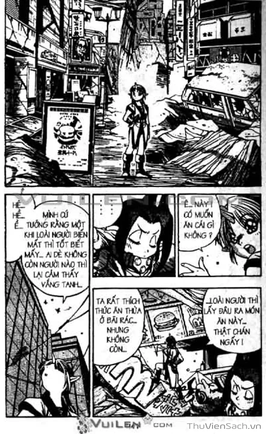 Truyện Tranh Cô Bé Ba Mắt - 3X3 Eyes trang 6