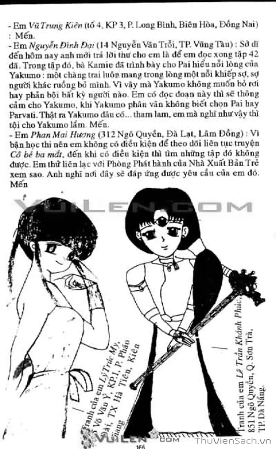 Truyện Tranh Cô Bé Ba Mắt - 3X3 Eyes trang 6