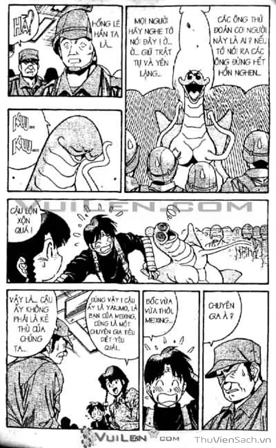 Truyện Tranh Cô Bé Ba Mắt - 3X3 Eyes trang 6