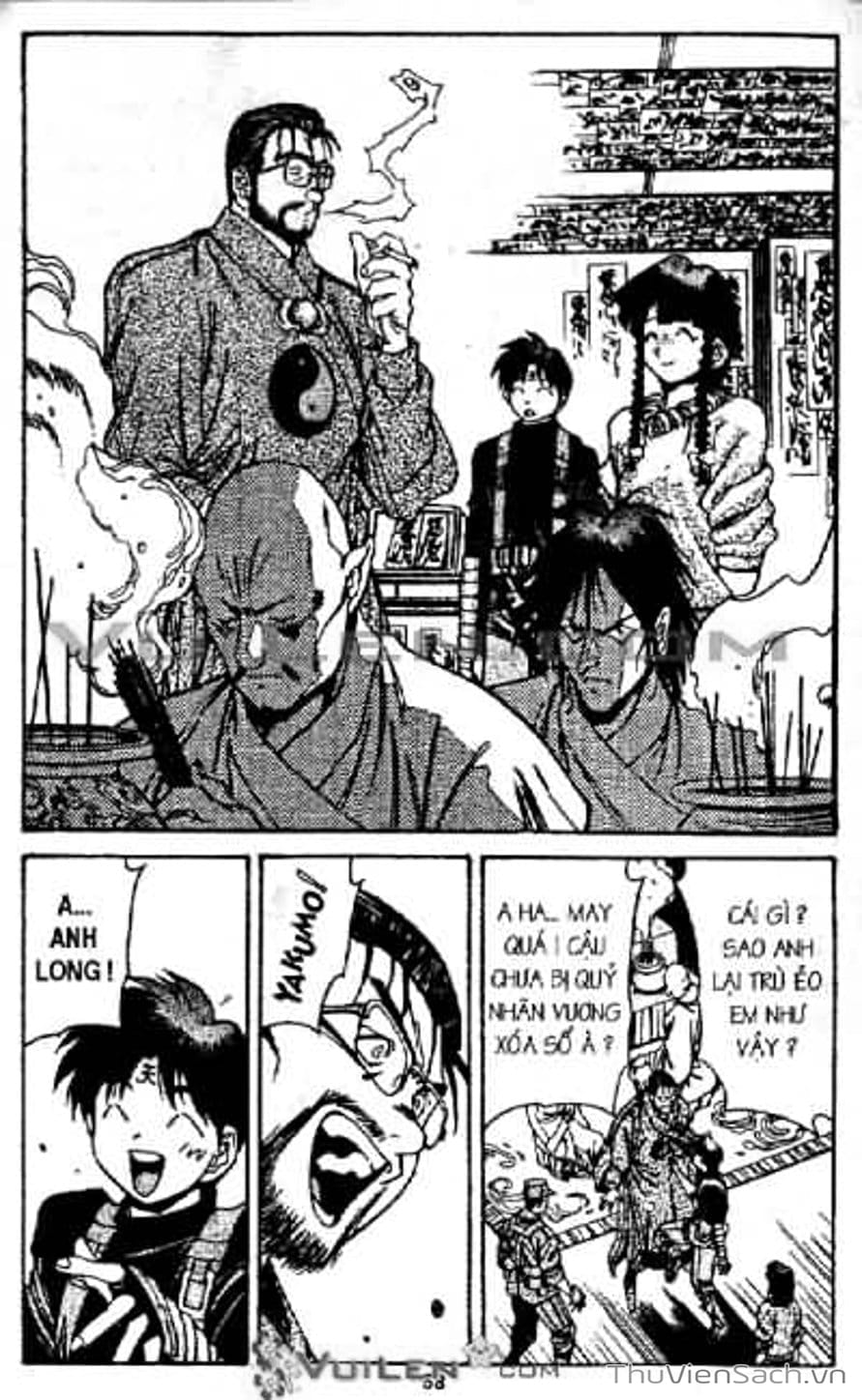 Truyện Tranh Cô Bé Ba Mắt - 3X3 Eyes trang 6