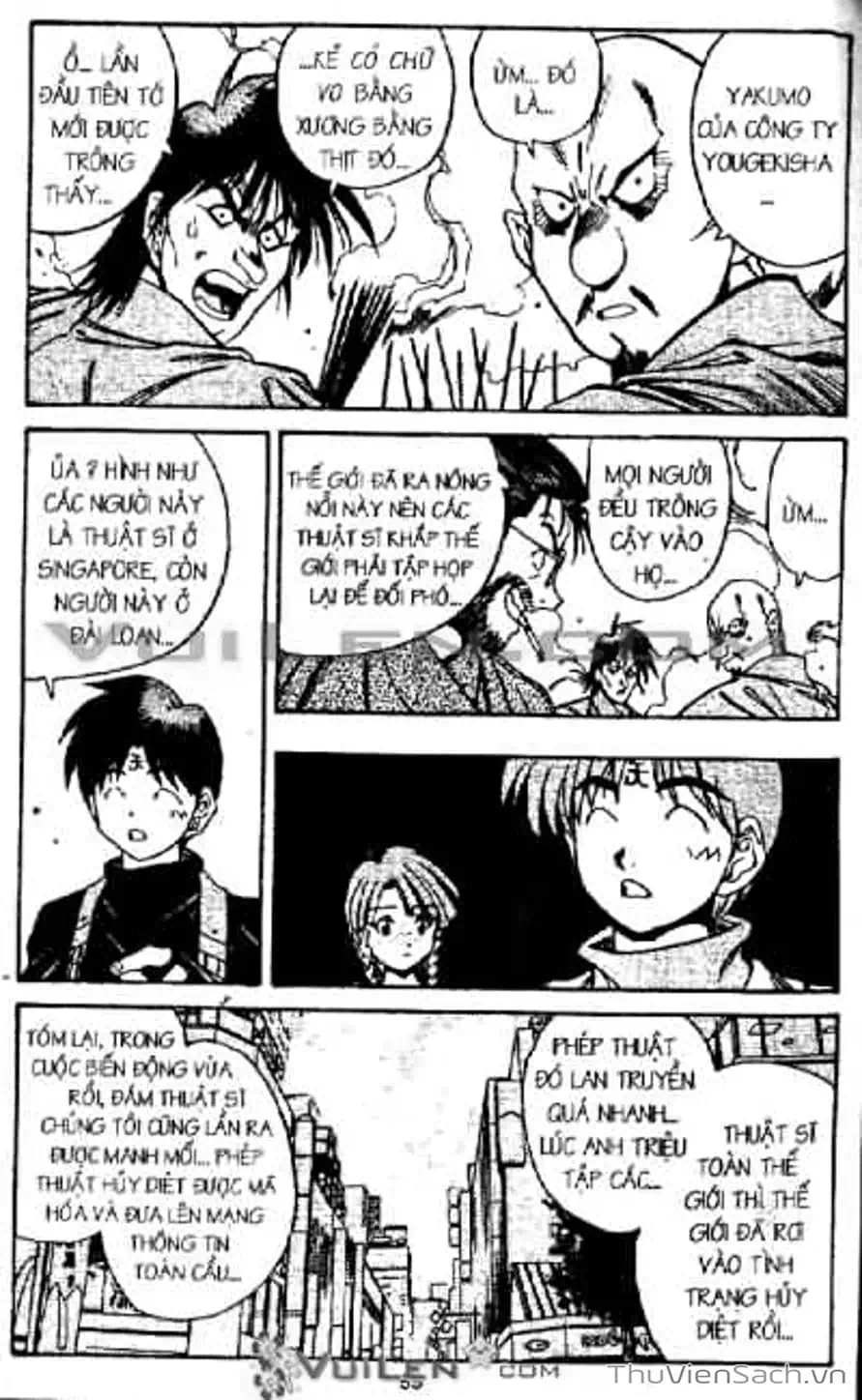 Truyện Tranh Cô Bé Ba Mắt - 3X3 Eyes trang 6