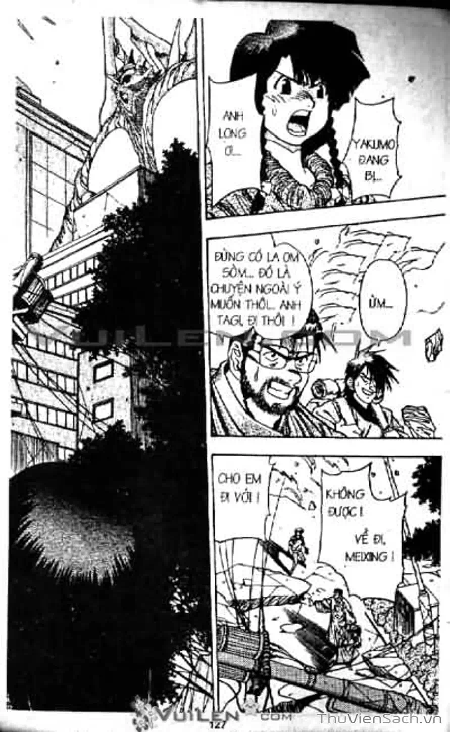 Truyện Tranh Cô Bé Ba Mắt - 3X3 Eyes trang 6