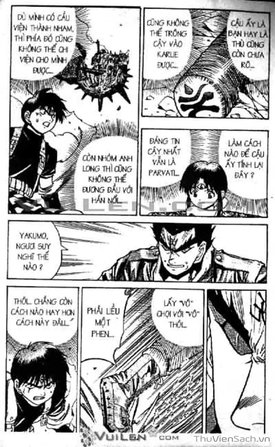 Truyện Tranh Cô Bé Ba Mắt - 3X3 Eyes trang 6