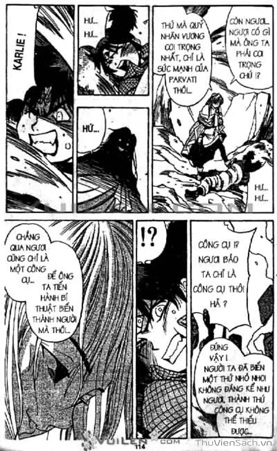 Truyện Tranh Cô Bé Ba Mắt - 3X3 Eyes trang 6