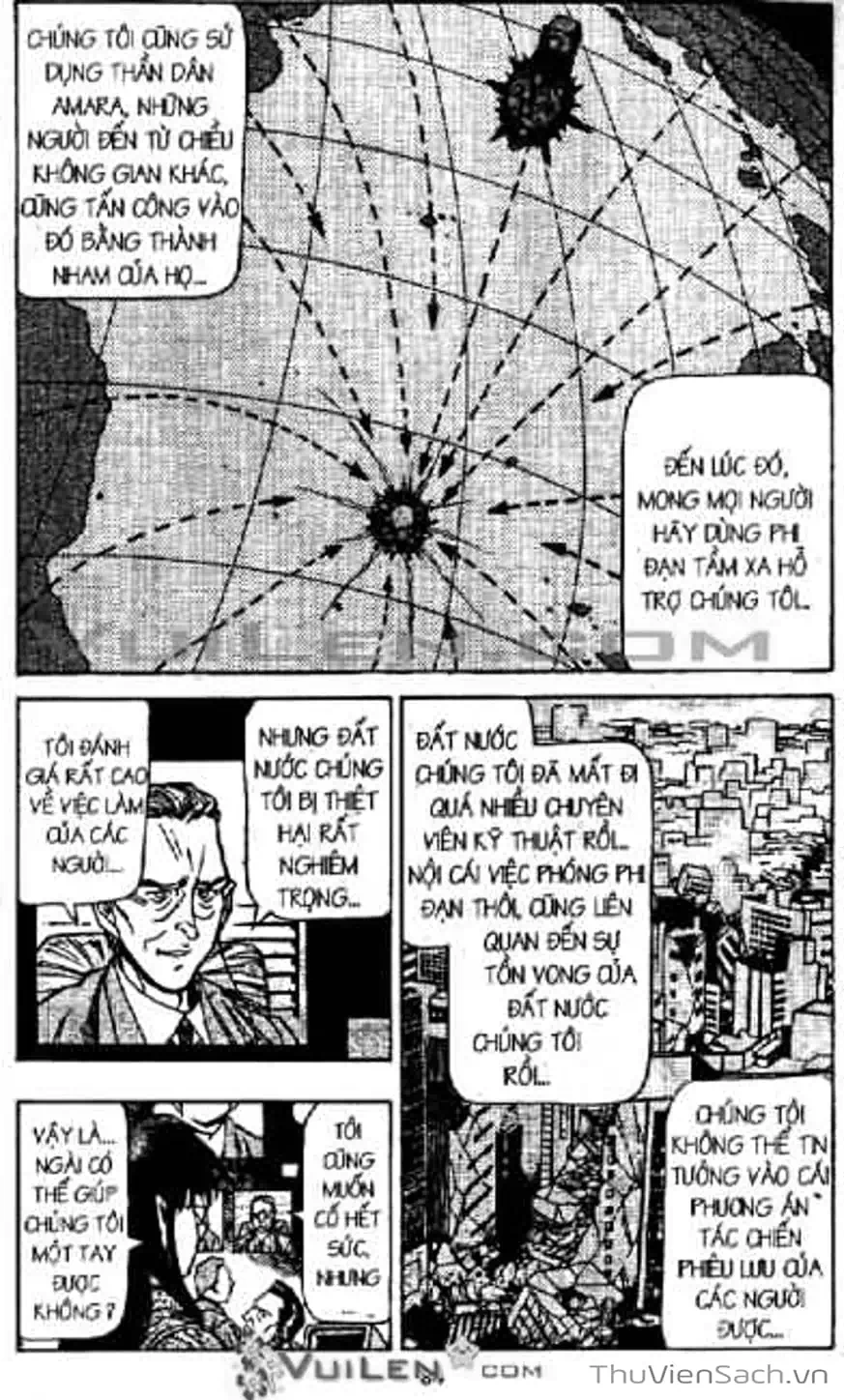 Truyện Tranh Cô Bé Ba Mắt - 3X3 Eyes trang 6