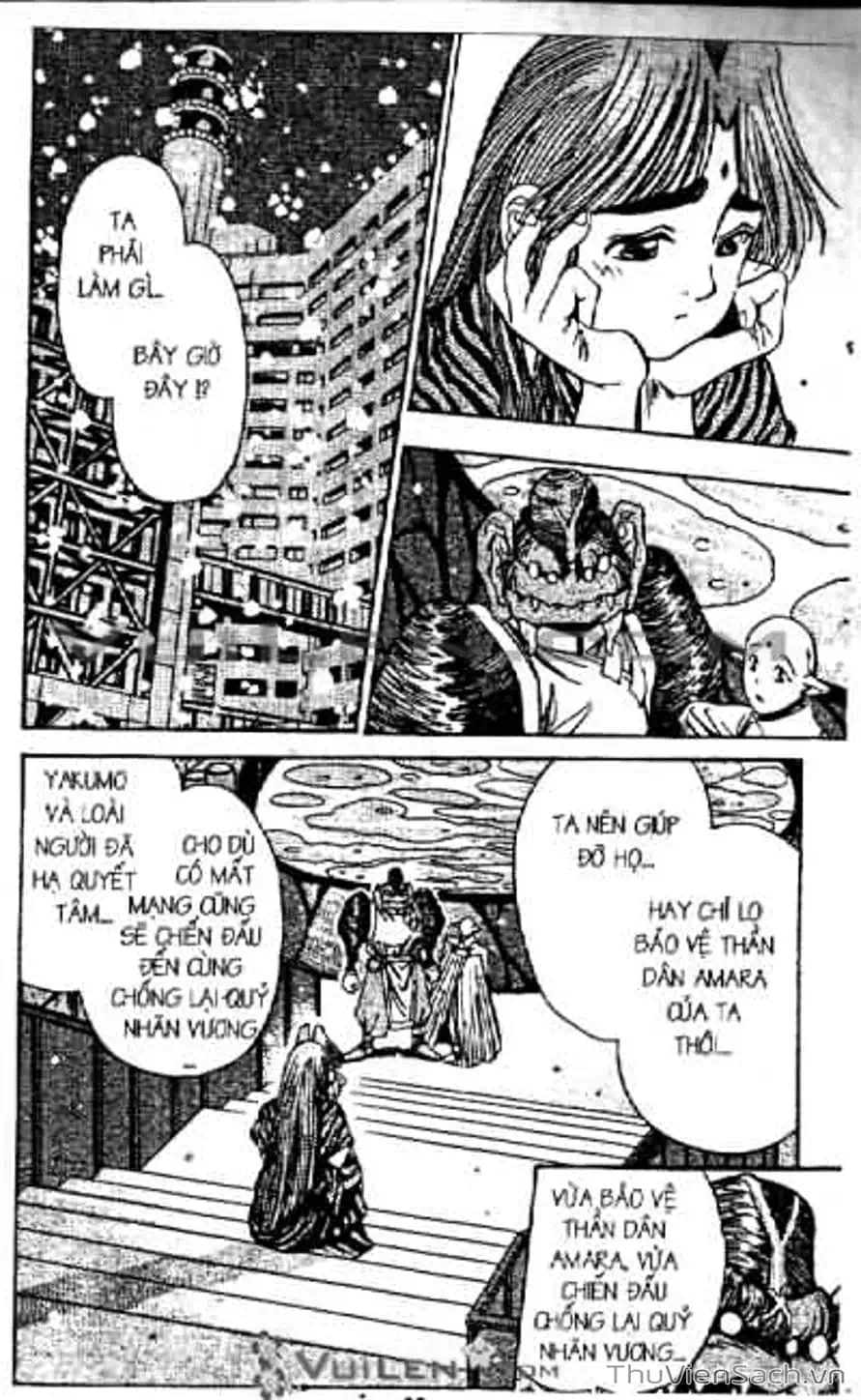 Truyện Tranh Cô Bé Ba Mắt - 3X3 Eyes trang 6