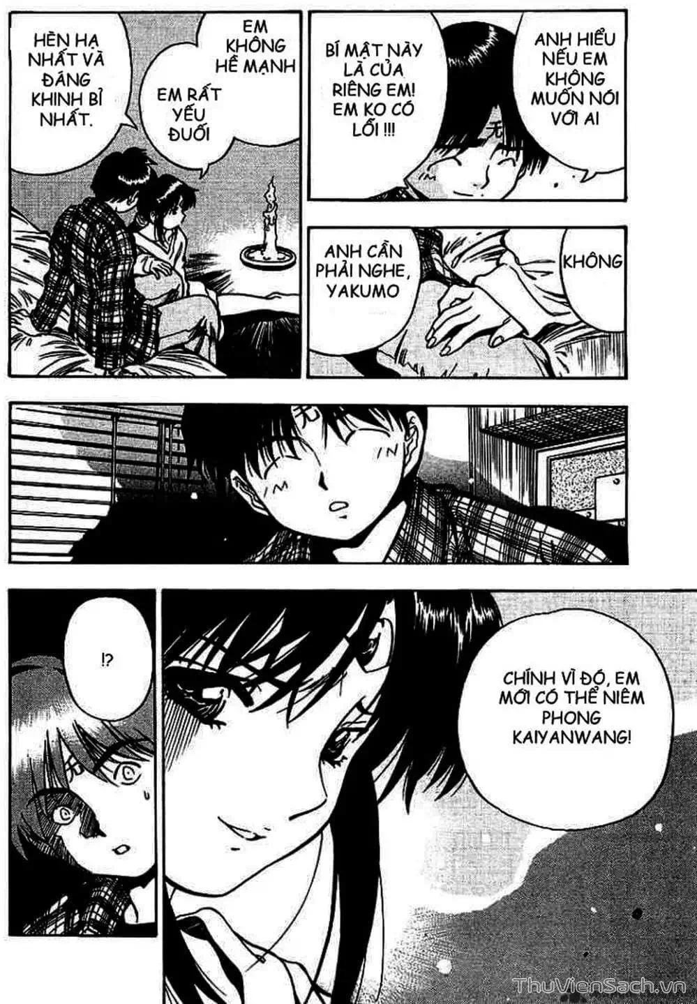 Truyện Tranh Cô Bé Ba Mắt - 3X3 Eyes trang 6