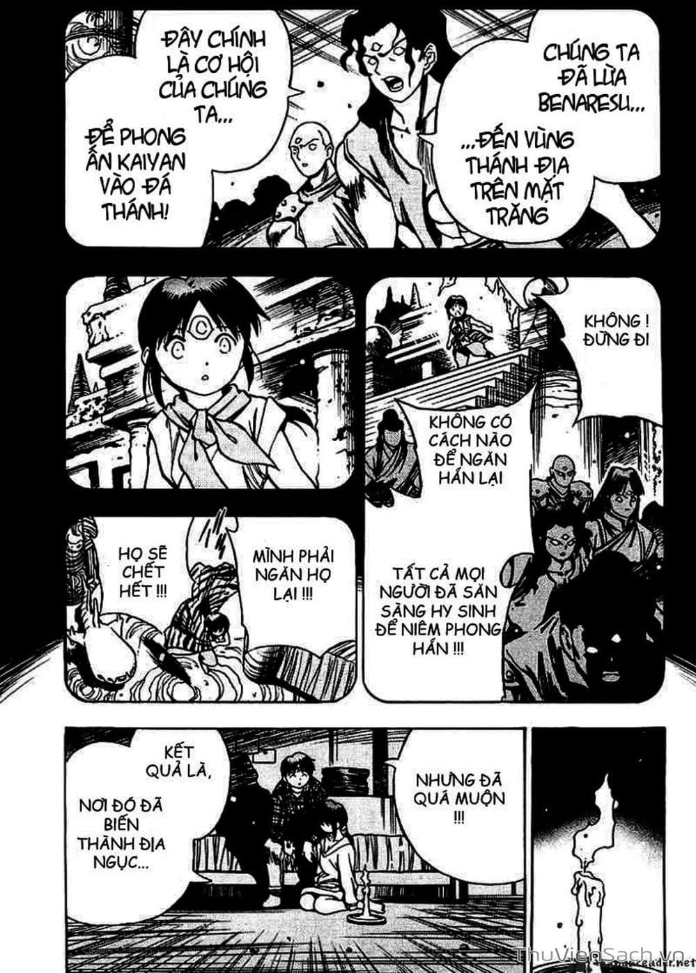 Truyện Tranh Cô Bé Ba Mắt - 3X3 Eyes trang 6