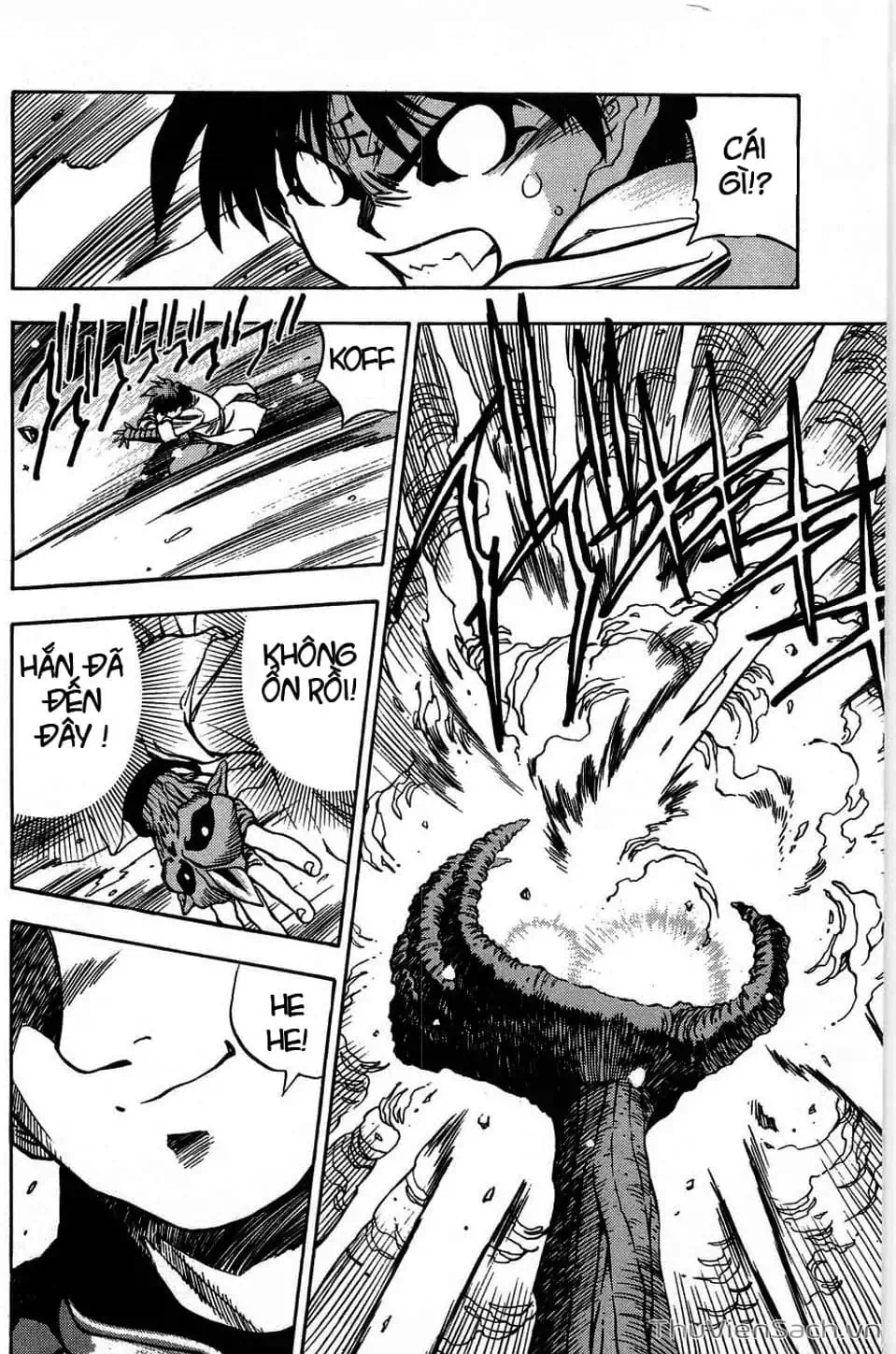 Truyện Tranh Cô Bé Ba Mắt - 3X3 Eyes trang 6