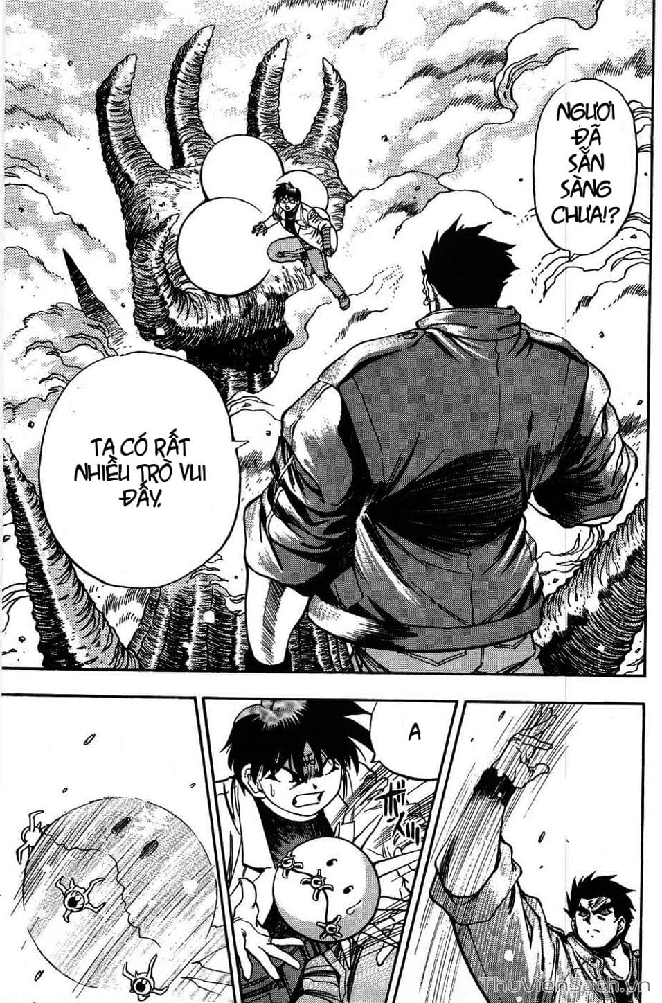 Truyện Tranh Cô Bé Ba Mắt - 3X3 Eyes trang 6