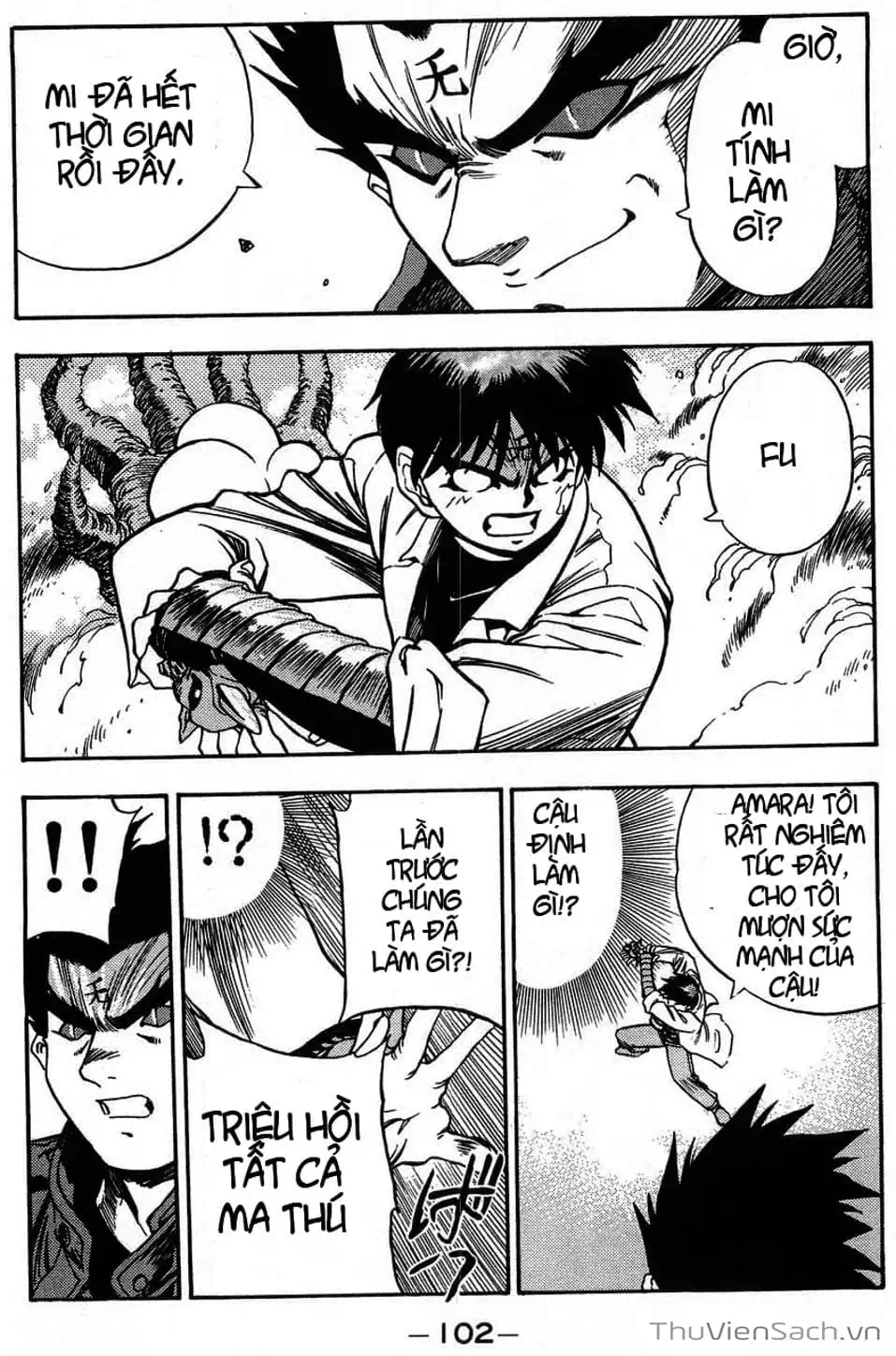 Truyện Tranh Cô Bé Ba Mắt - 3X3 Eyes trang 6