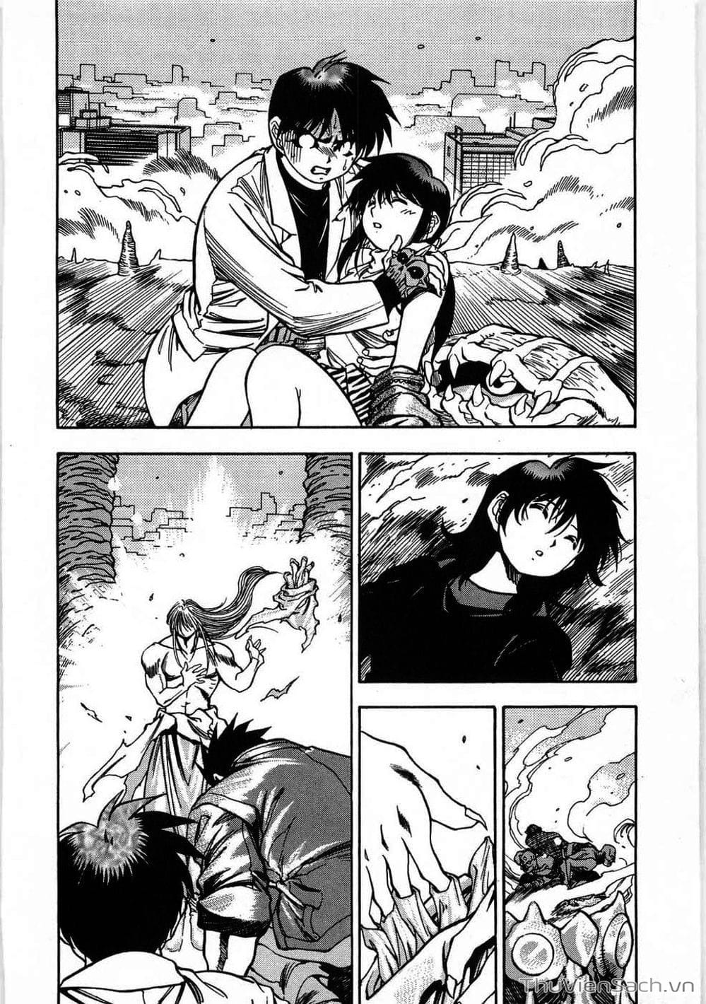 Truyện Tranh Cô Bé Ba Mắt - 3X3 Eyes trang 6