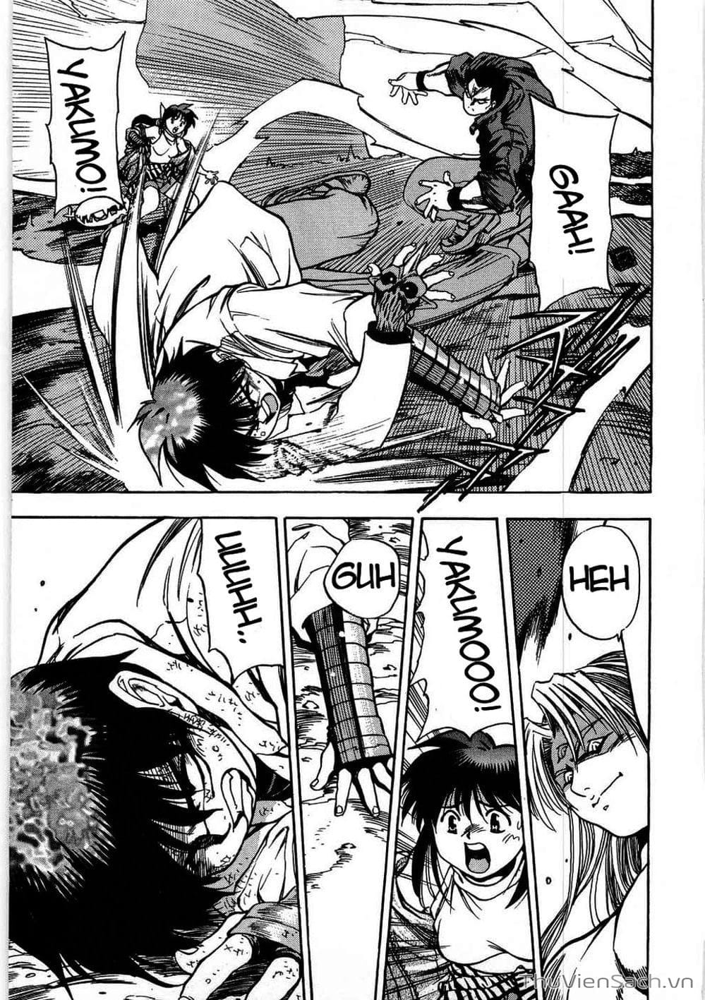 Truyện Tranh Cô Bé Ba Mắt - 3X3 Eyes trang 6