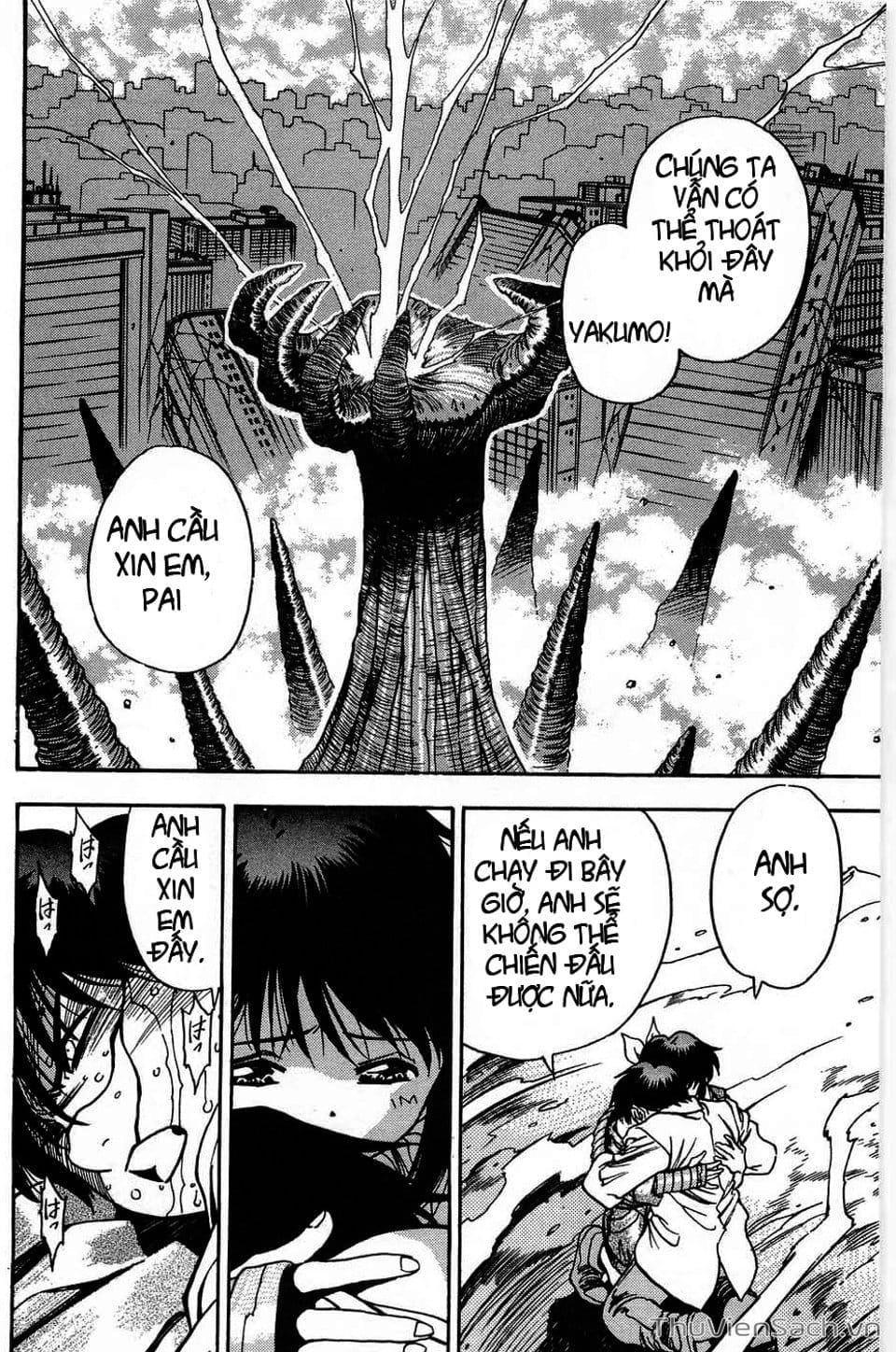 Truyện Tranh Cô Bé Ba Mắt - 3X3 Eyes trang 6