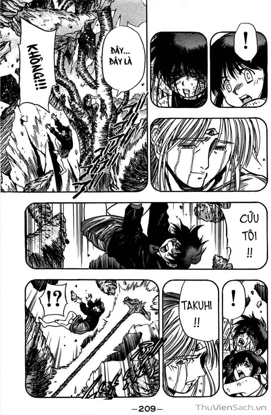 Truyện Tranh Cô Bé Ba Mắt - 3X3 Eyes trang 6