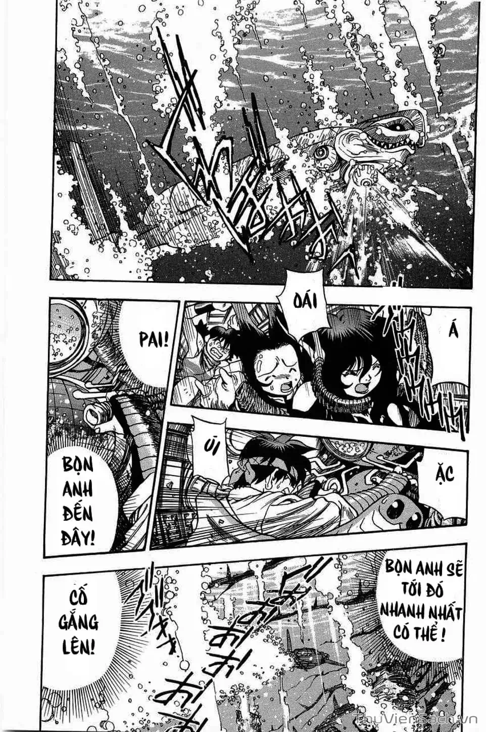 Truyện Tranh Cô Bé Ba Mắt - 3X3 Eyes trang 6