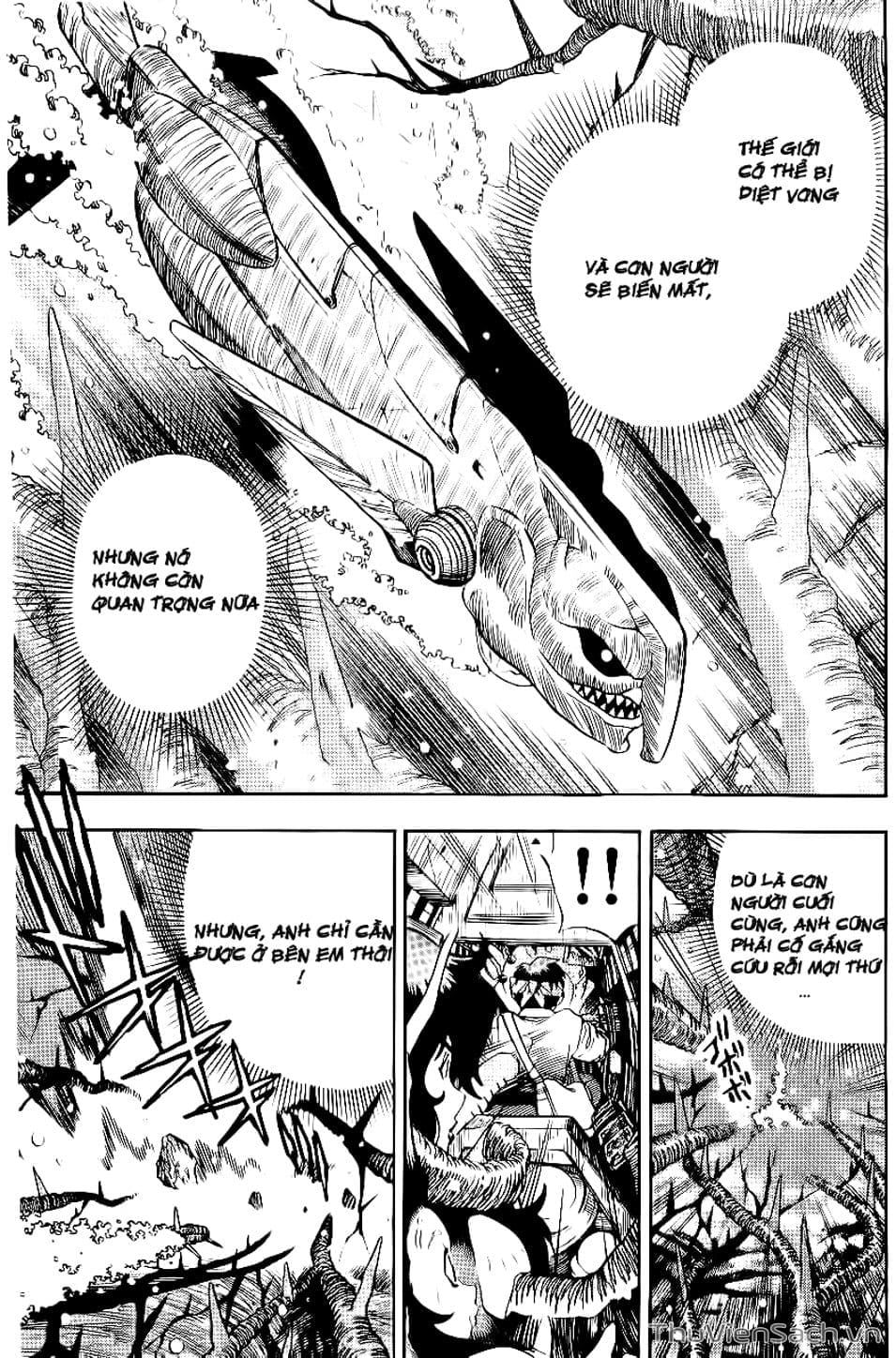 Truyện Tranh Cô Bé Ba Mắt - 3X3 Eyes trang 6