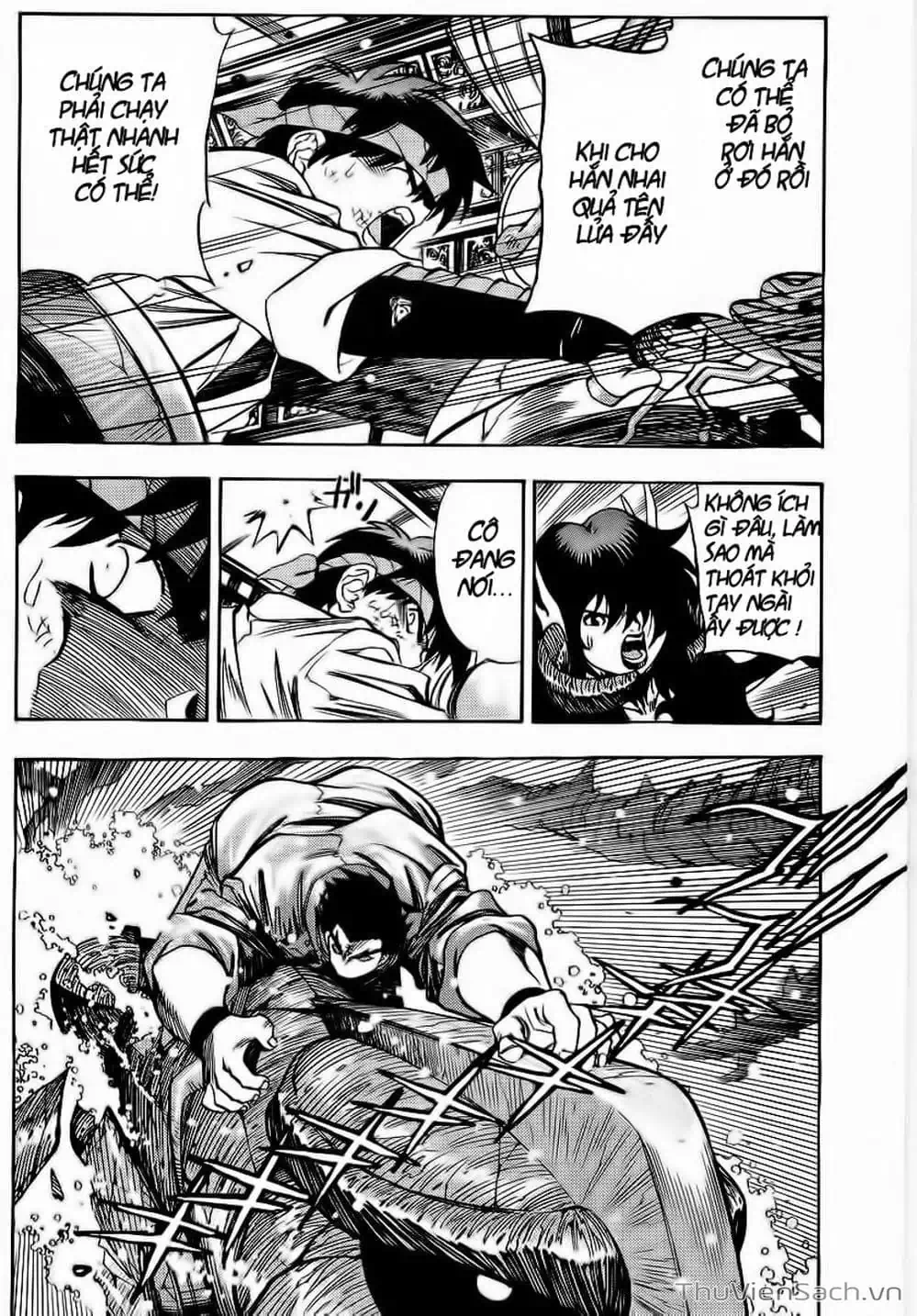 Truyện Tranh Cô Bé Ba Mắt - 3X3 Eyes trang 6