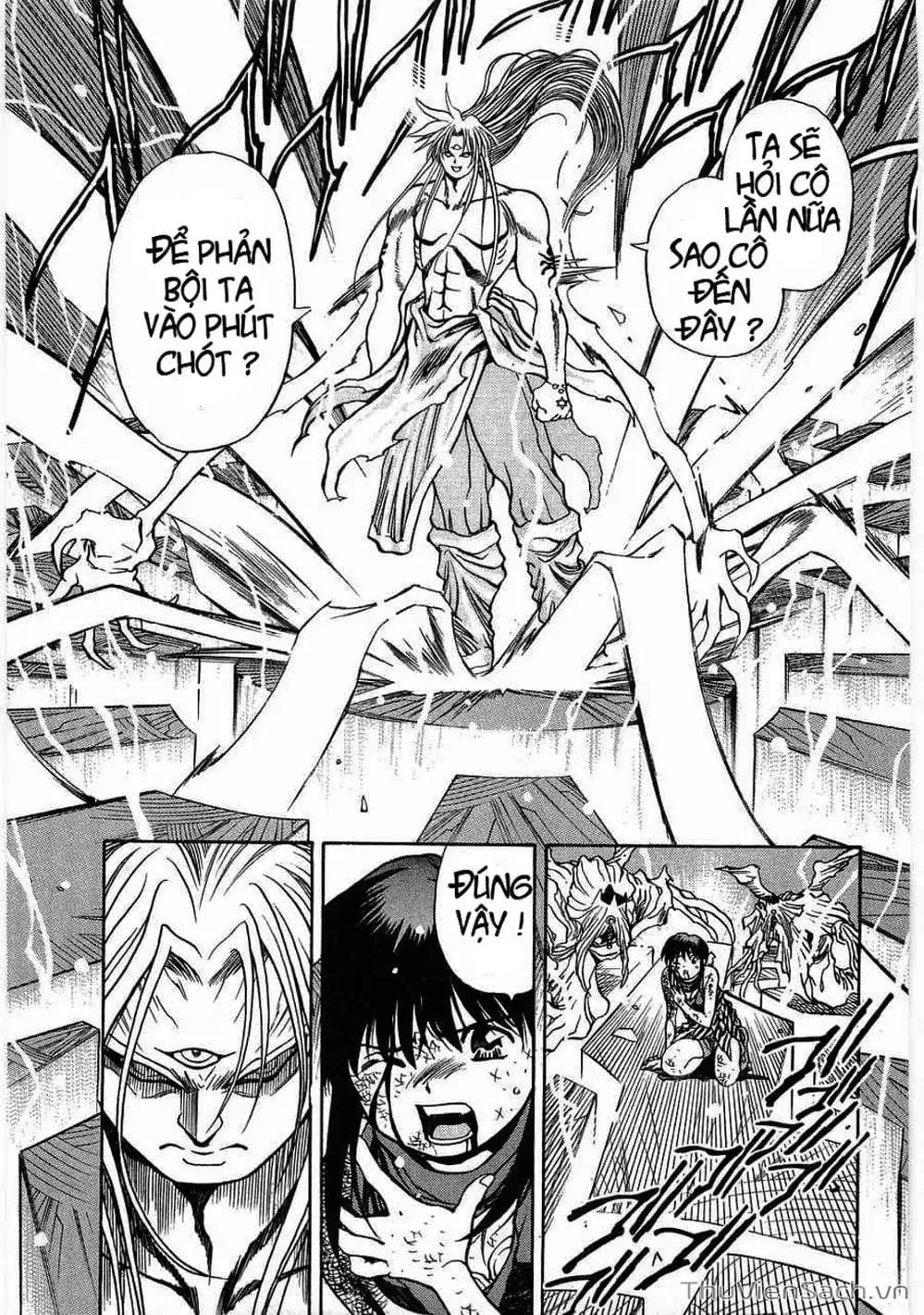 Truyện Tranh Cô Bé Ba Mắt - 3X3 Eyes trang 6