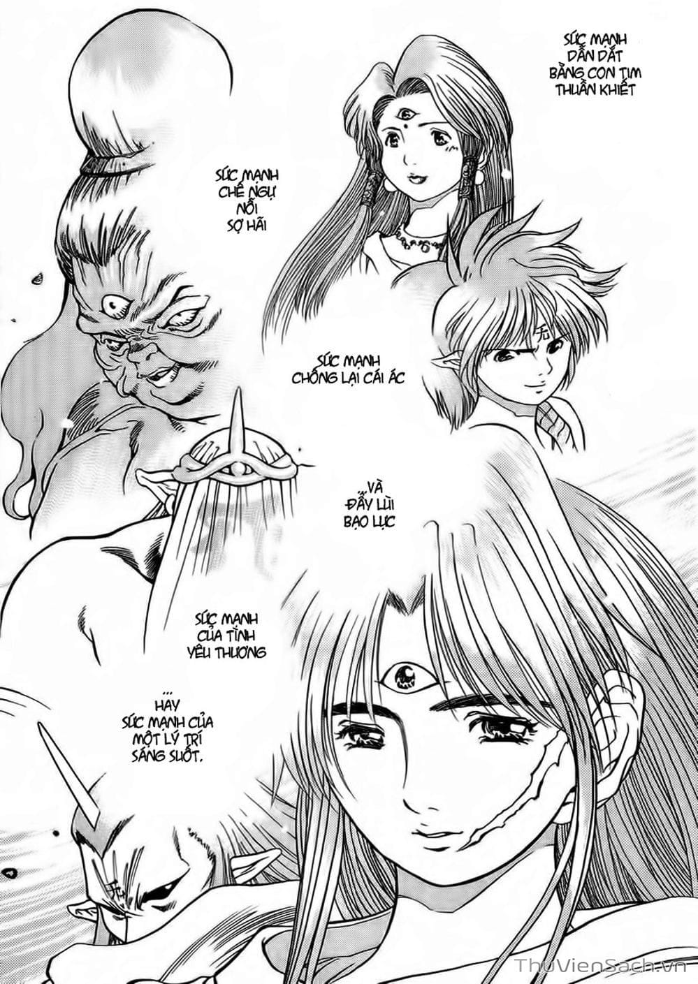 Truyện Tranh Cô Bé Ba Mắt - 3X3 Eyes trang 6