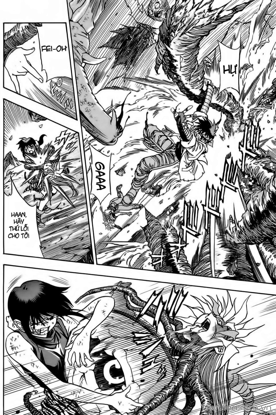 Truyện Tranh Cô Bé Ba Mắt - 3X3 Eyes trang 6