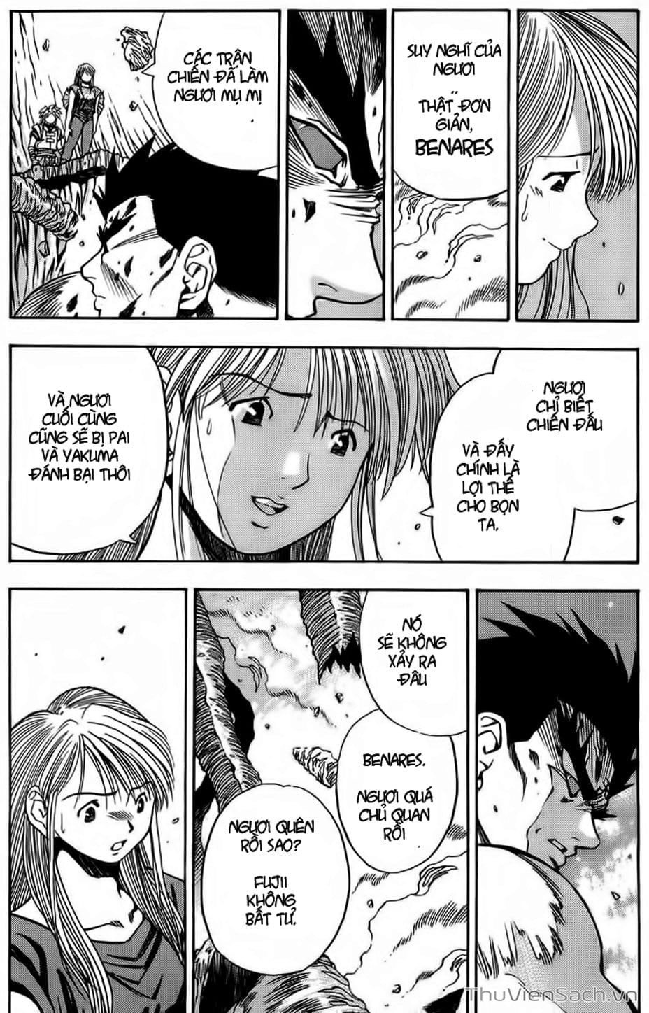 Truyện Tranh Cô Bé Ba Mắt - 3X3 Eyes trang 6