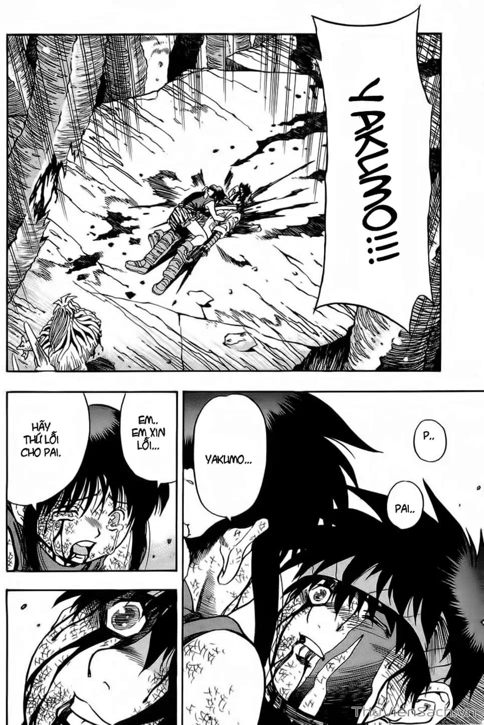 Truyện Tranh Cô Bé Ba Mắt - 3X3 Eyes trang 6