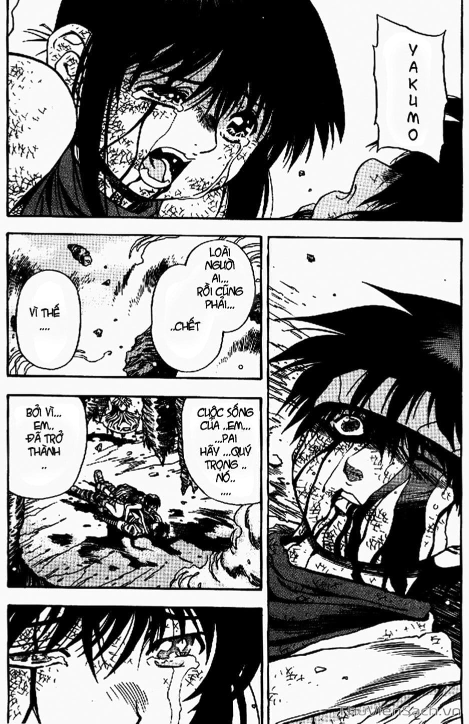 Truyện Tranh Cô Bé Ba Mắt - 3X3 Eyes trang 6