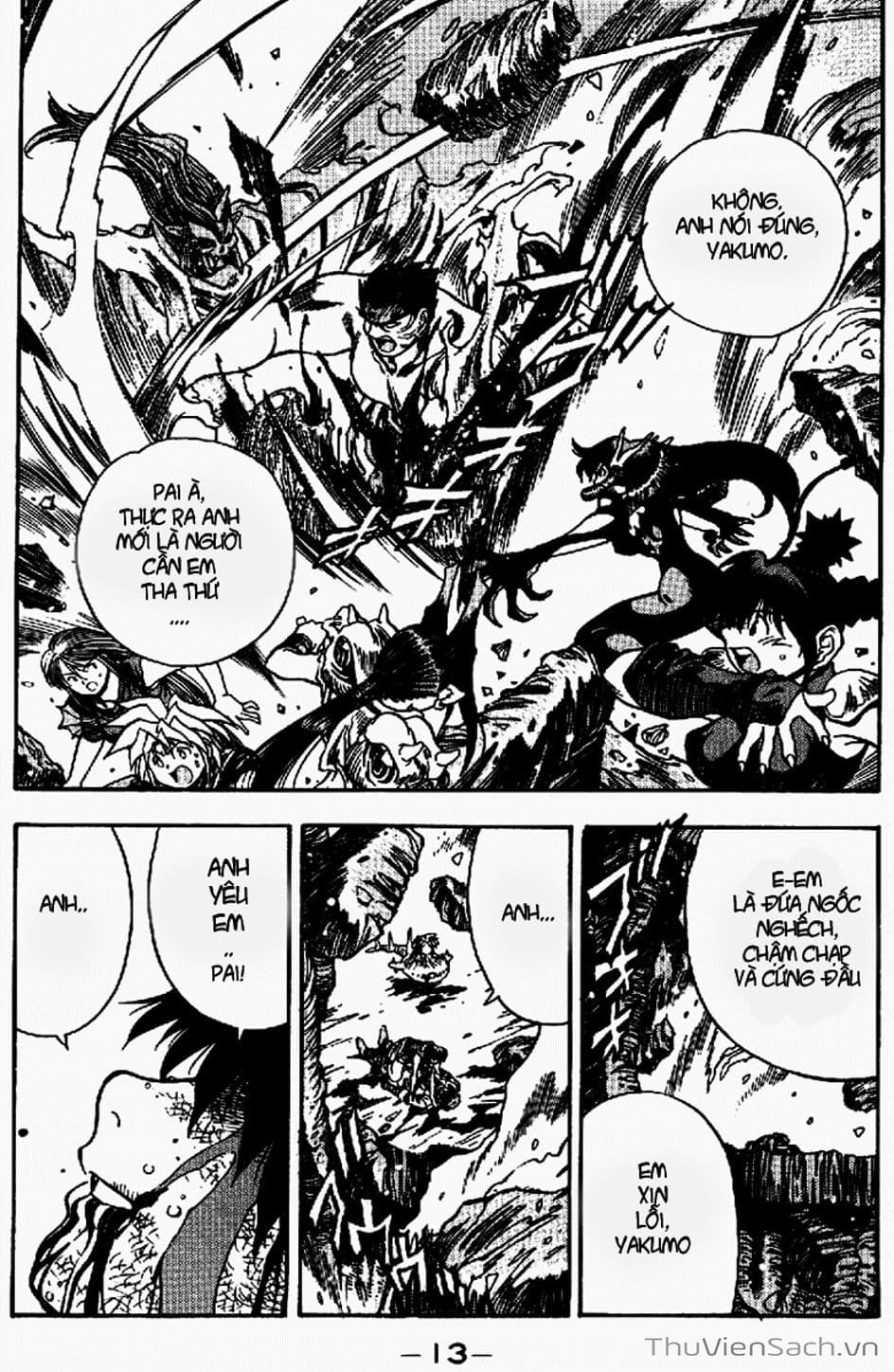 Truyện Tranh Cô Bé Ba Mắt - 3X3 Eyes trang 6