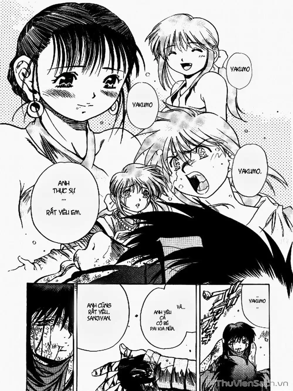 Truyện Tranh Cô Bé Ba Mắt - 3X3 Eyes trang 6