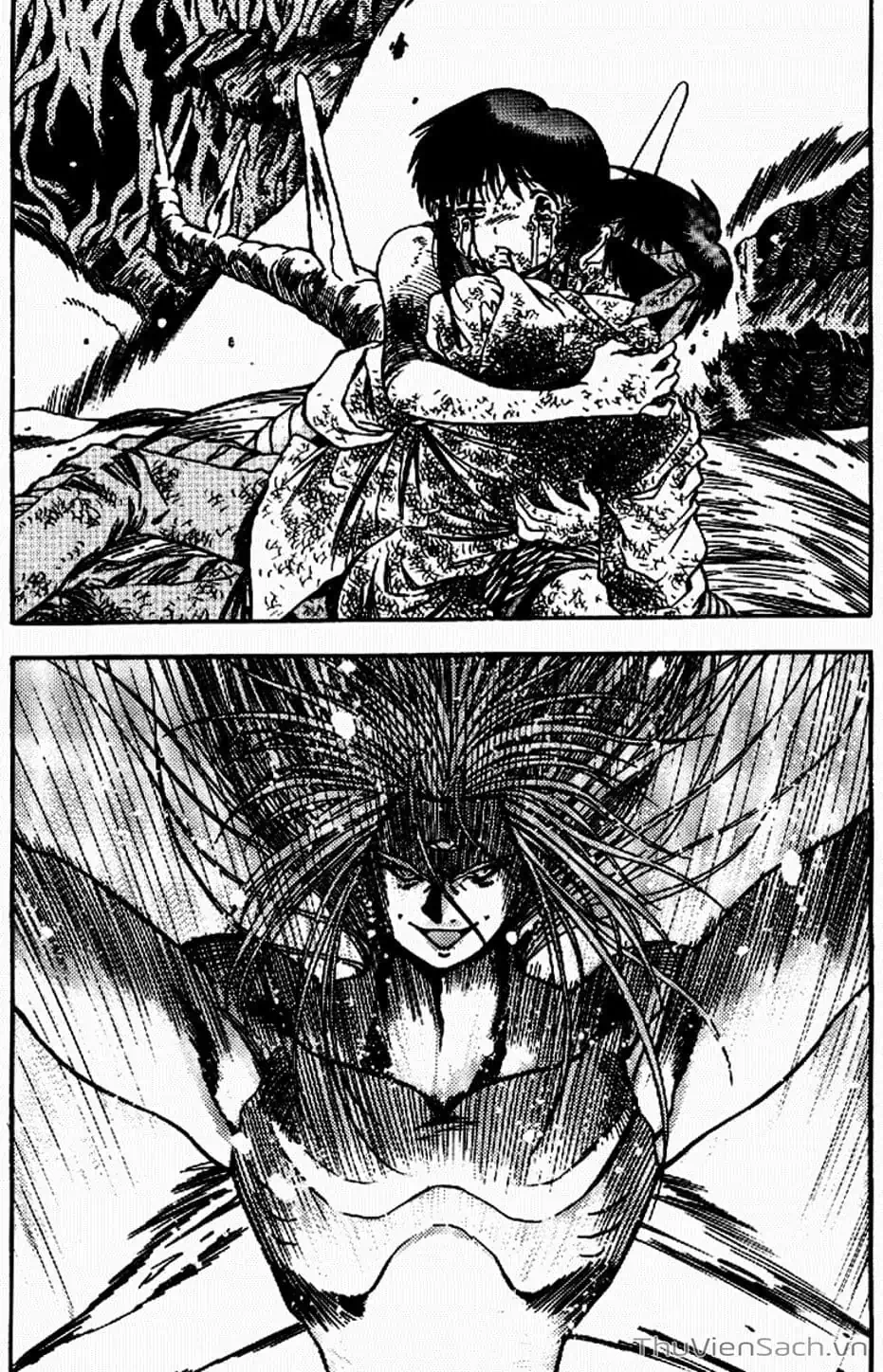 Truyện Tranh Cô Bé Ba Mắt - 3X3 Eyes trang 6