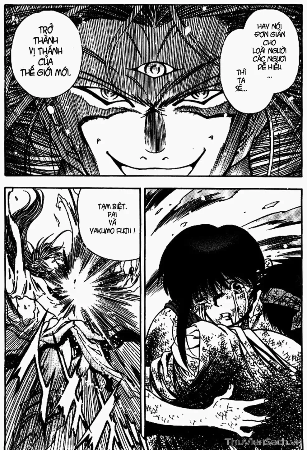 Truyện Tranh Cô Bé Ba Mắt - 3X3 Eyes trang 6