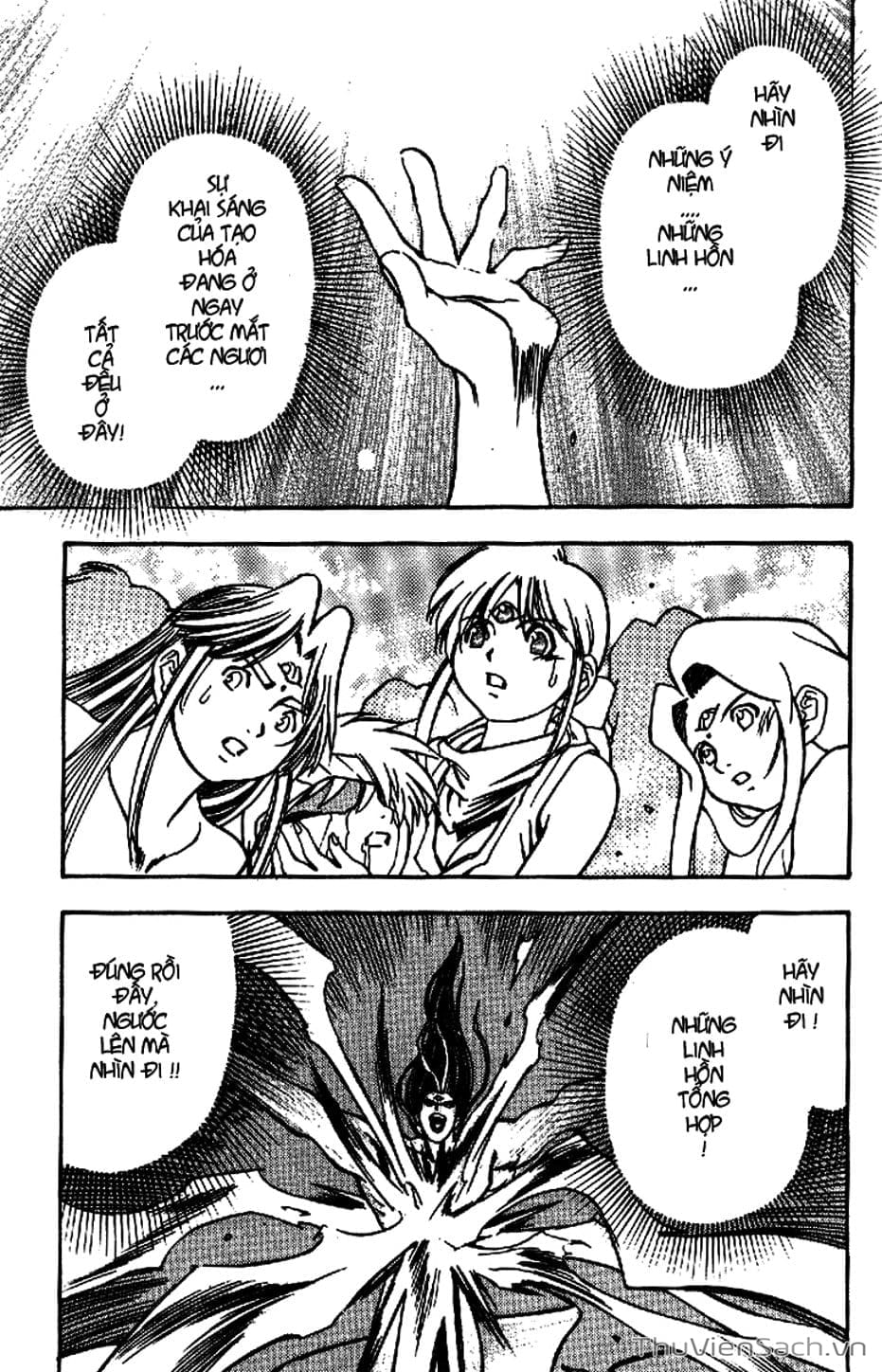 Truyện Tranh Cô Bé Ba Mắt - 3X3 Eyes trang 6