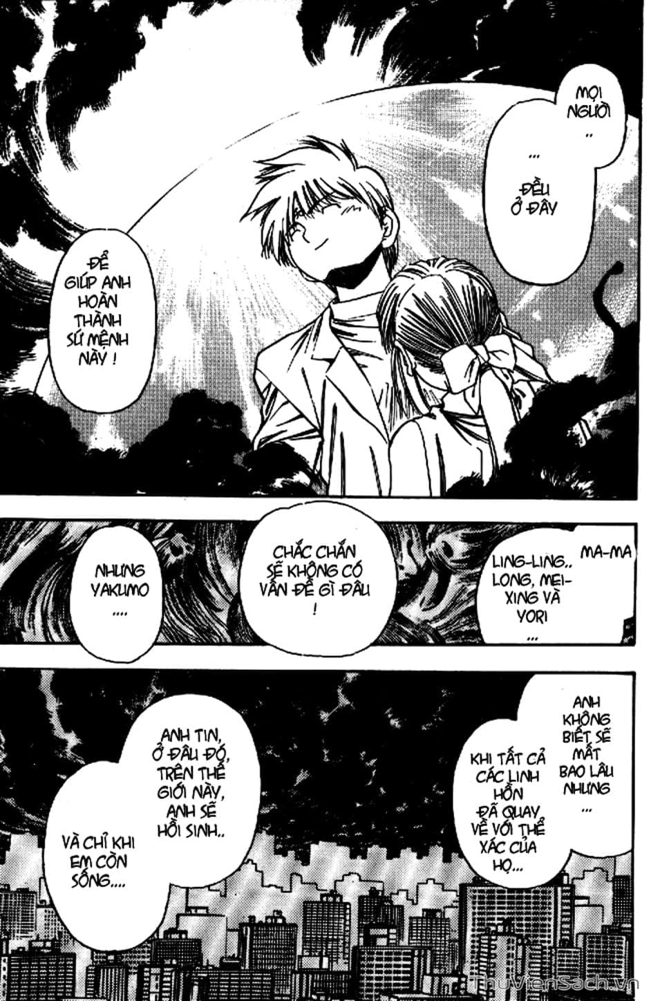 Truyện Tranh Cô Bé Ba Mắt - 3X3 Eyes trang 6