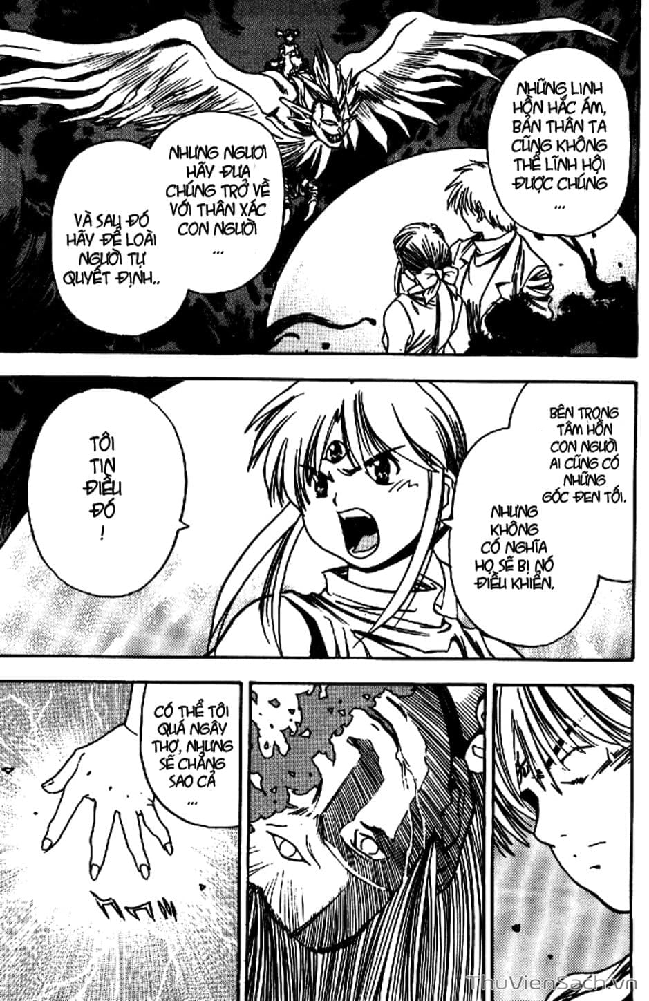 Truyện Tranh Cô Bé Ba Mắt - 3X3 Eyes trang 6