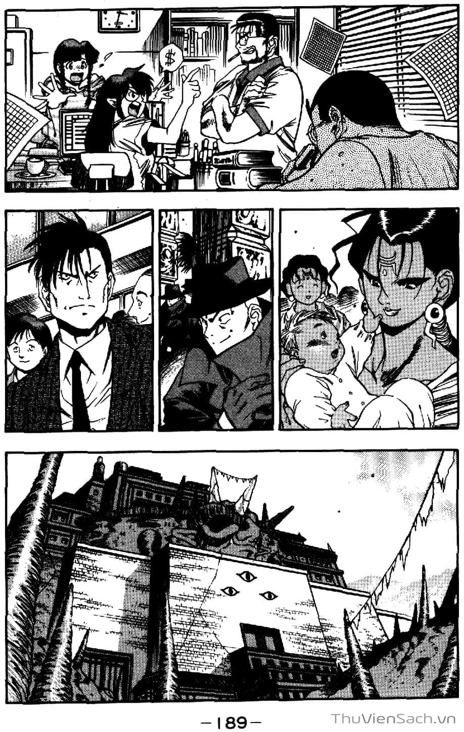 Truyện Tranh Cô Bé Ba Mắt - 3X3 Eyes trang 6