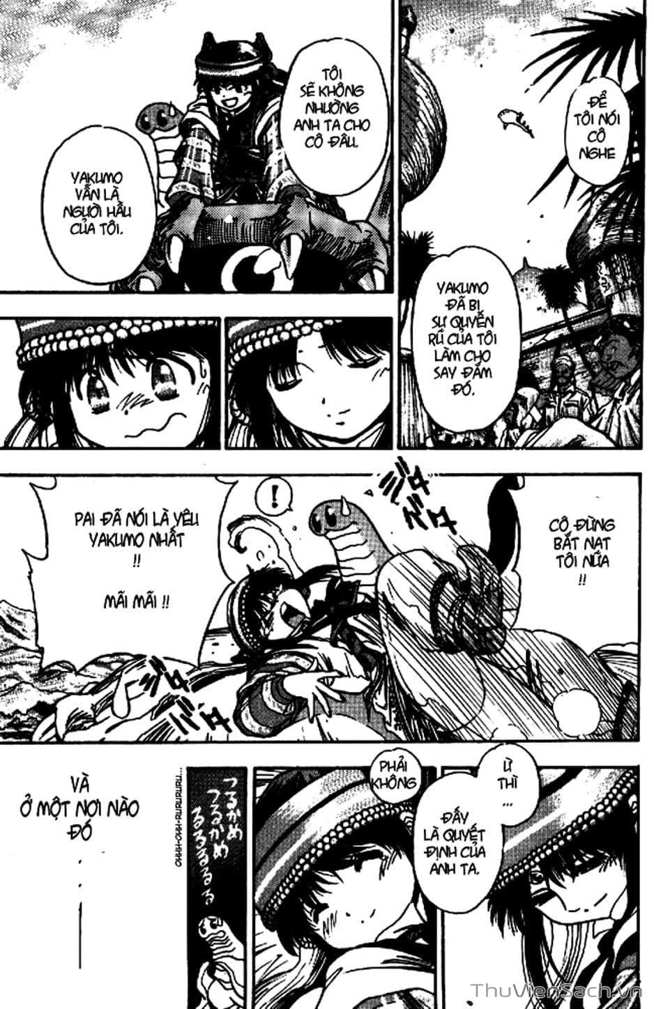 Truyện Tranh Cô Bé Ba Mắt - 3X3 Eyes trang 6