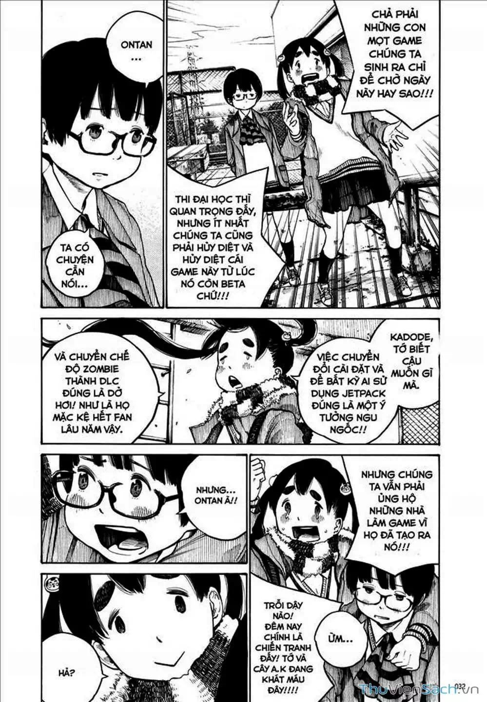 Truyện Tranh Sự Hủy Diệt Của Quỷ Chết - Dead Dead Demon’s Destruction - 4De trang 5