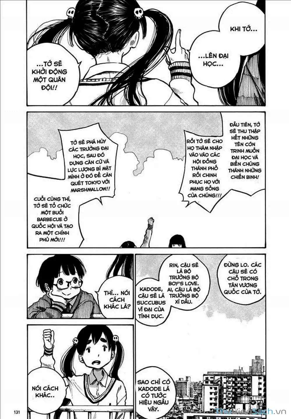 Truyện Tranh Sự Hủy Diệt Của Quỷ Chết - Dead Dead Demon’s Destruction - 4De trang 5
