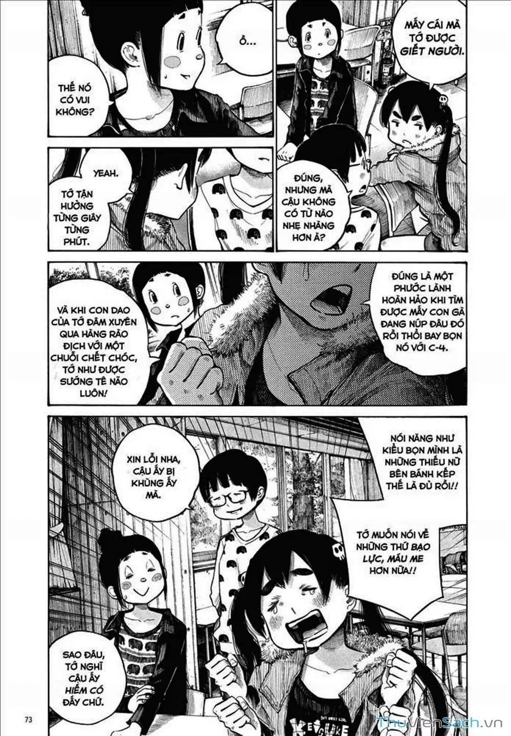 Truyện Tranh Sự Hủy Diệt Của Quỷ Chết - Dead Dead Demon’s Destruction - 4De trang 5