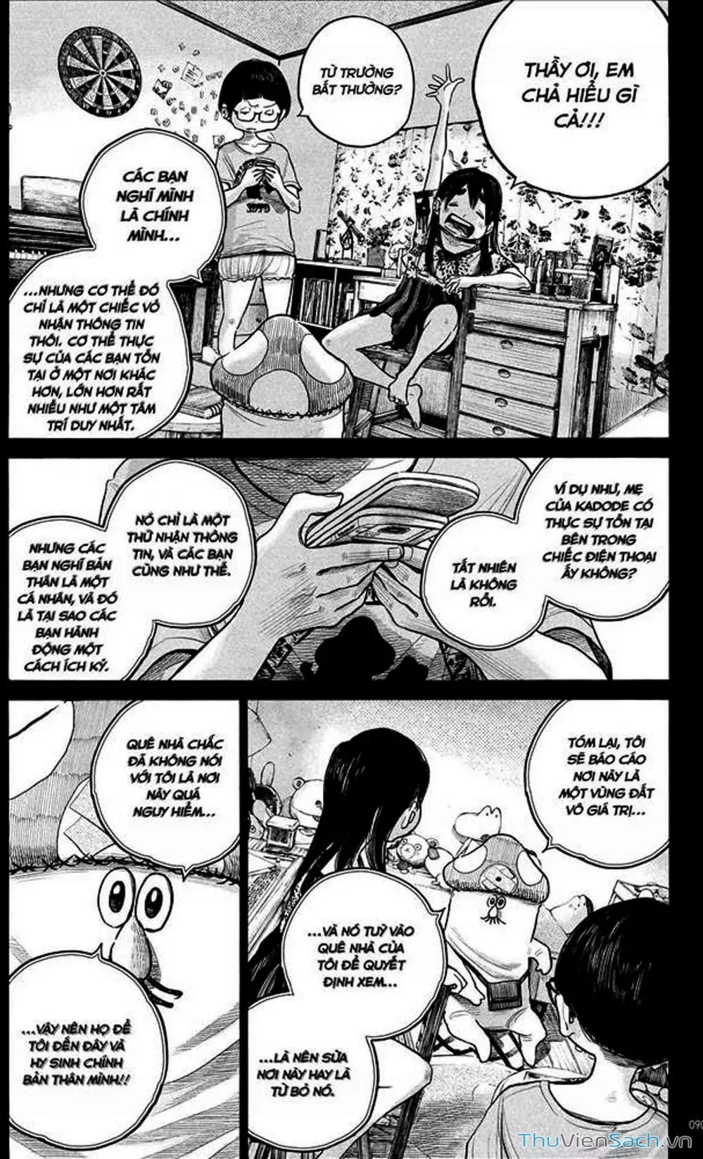 Truyện Tranh Sự Hủy Diệt Của Quỷ Chết - Dead Dead Demon’s Destruction - 4De trang 5