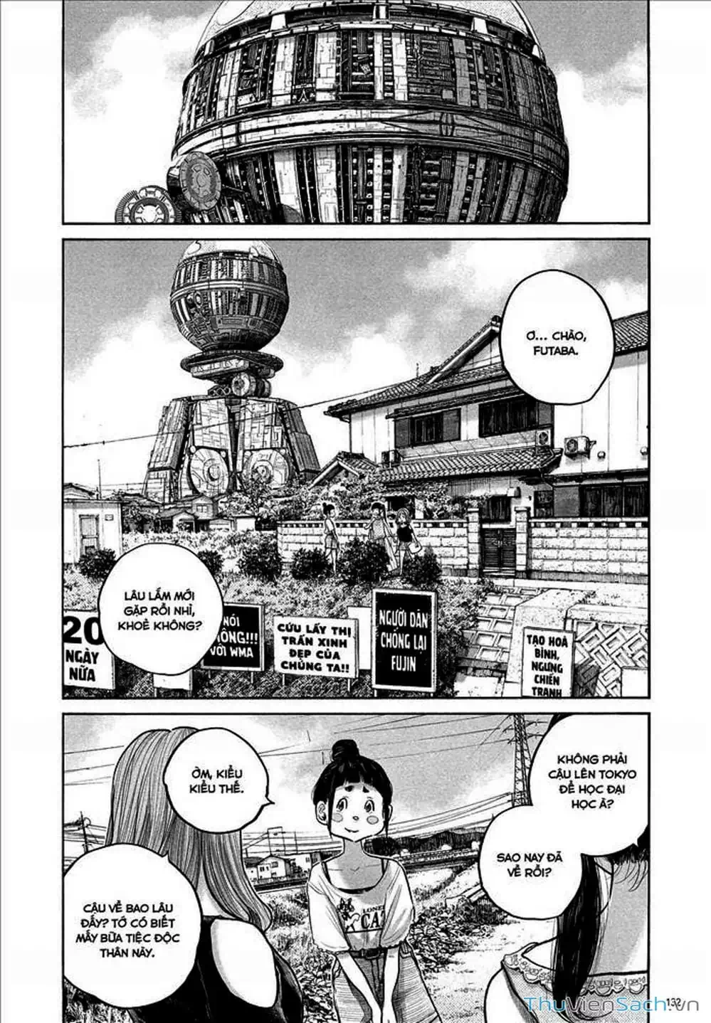 Truyện Tranh Sự Hủy Diệt Của Quỷ Chết - Dead Dead Demon’s Destruction - 4De trang 5