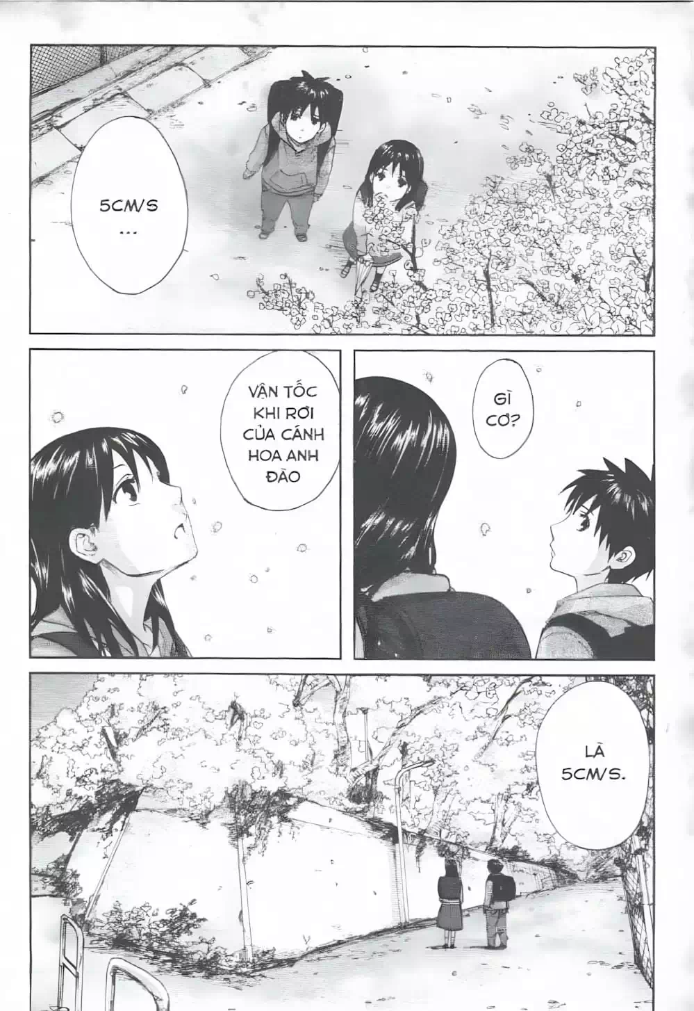 Truyện Tranh 5 Centimet Trên Giây - 5 Centimeters Per Second trang 3