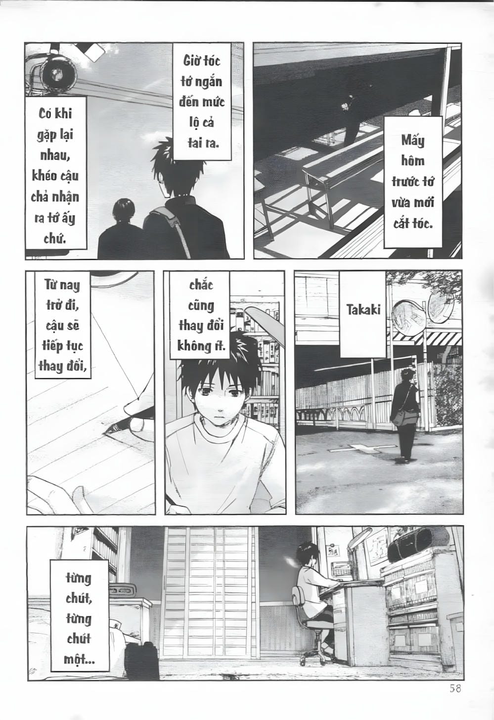 Truyện Tranh 5 Centimet Trên Giây - 5 Centimeters Per Second trang 3