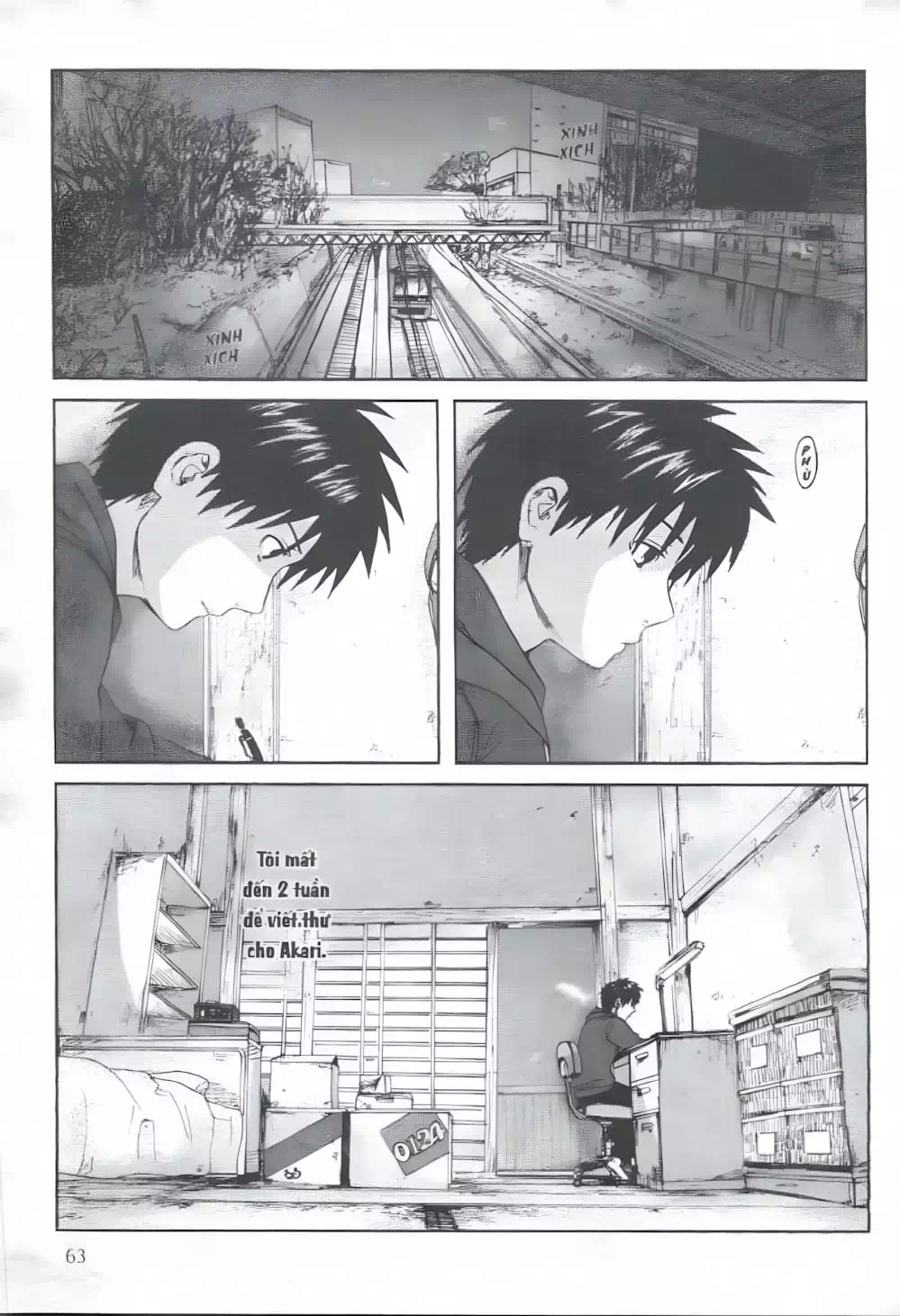 Truyện Tranh 5 Centimet Trên Giây - 5 Centimeters Per Second trang 3