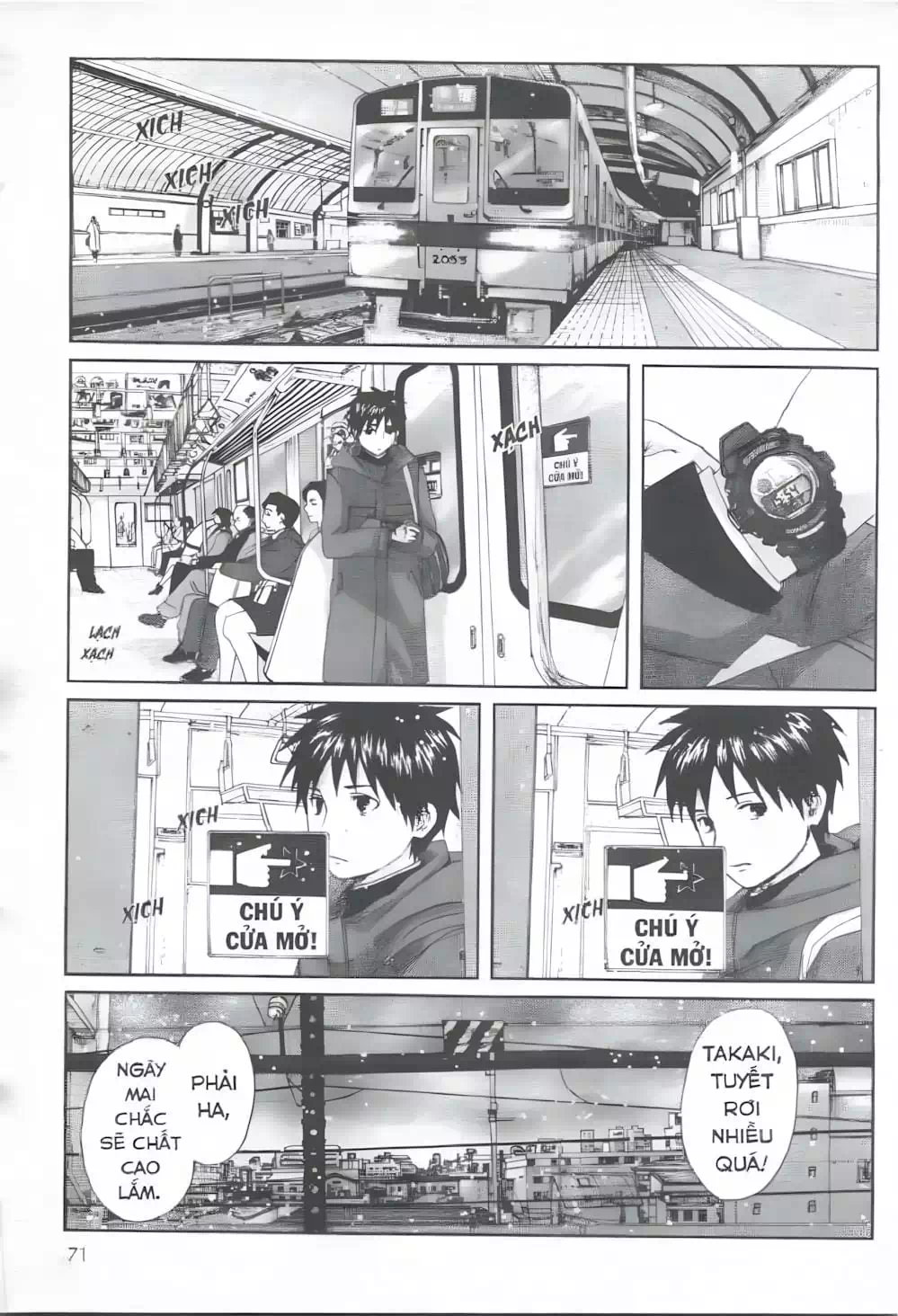 Truyện Tranh 5 Centimet Trên Giây - 5 Centimeters Per Second trang 3