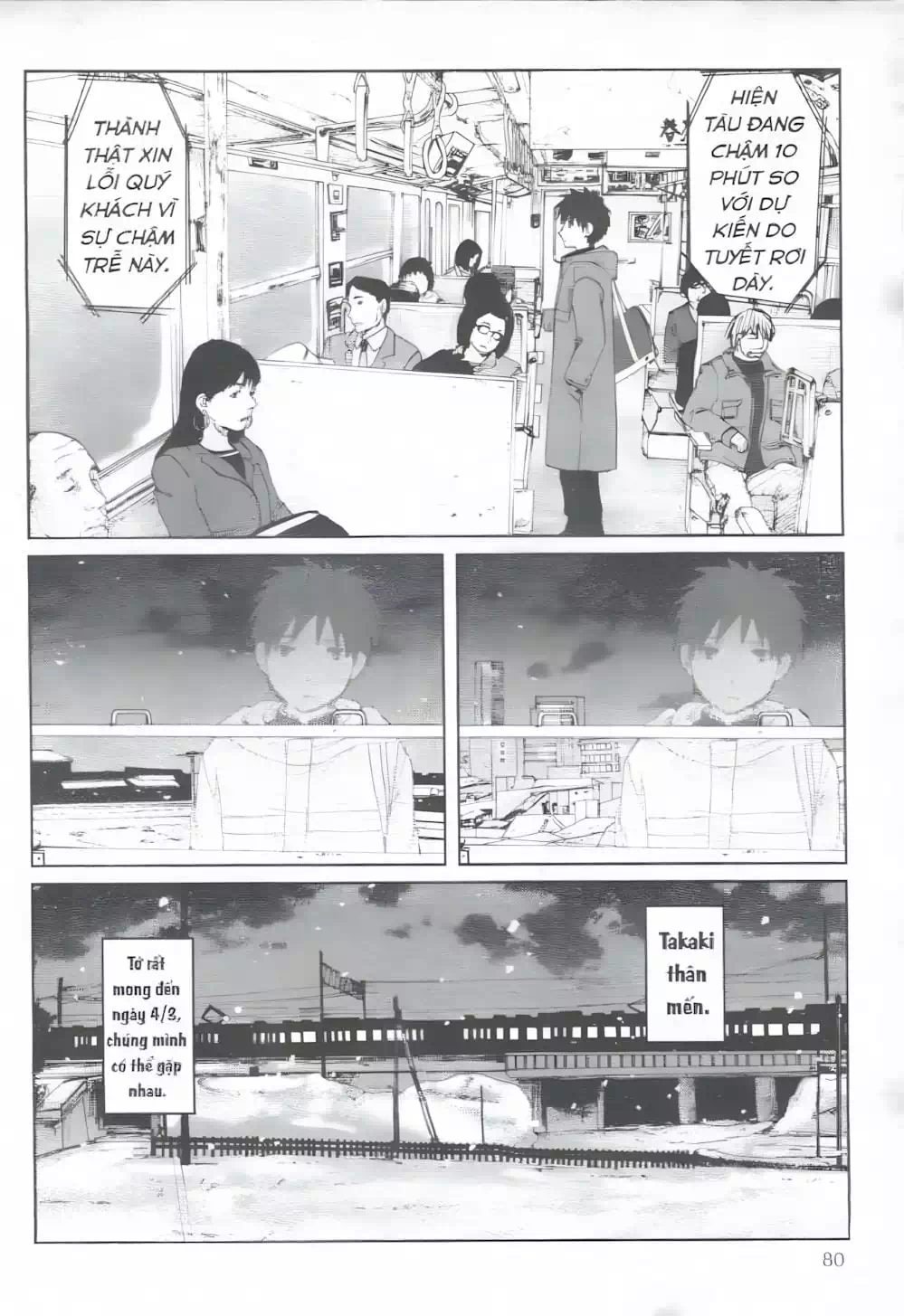 Truyện Tranh 5 Centimet Trên Giây - 5 Centimeters Per Second trang 3